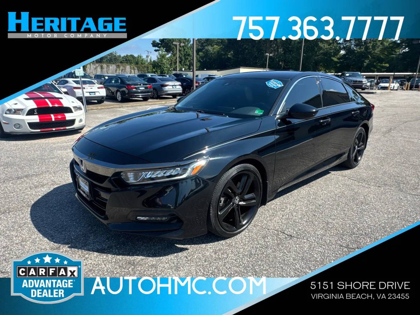 2018 Honda Accord Sport — Sedan — 139,401 mi — Virginia Beach, VA