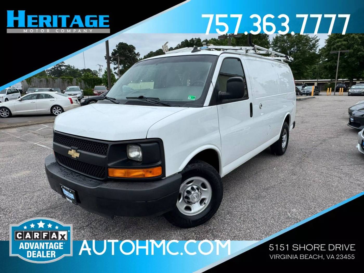 2016 Chevrolet Express Cargo Van Base — Cargo Van — 130,661 mi — Virginia Beach, VA