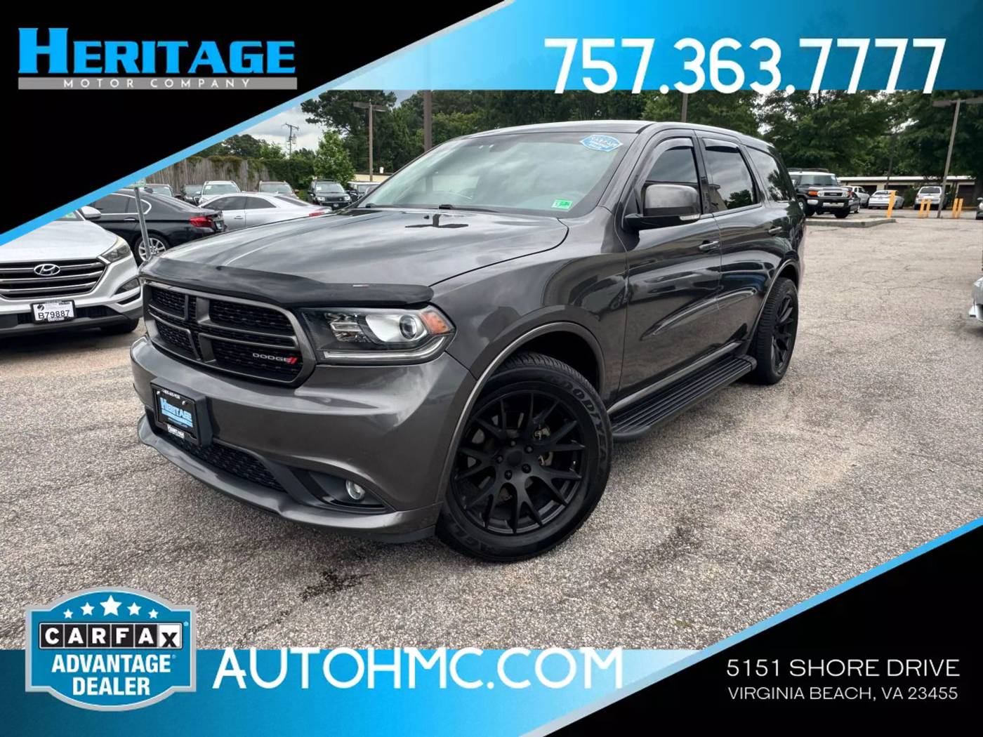 2018 Dodge Durango GT — SUV — 112,815 mi — Virginia Beach, VA