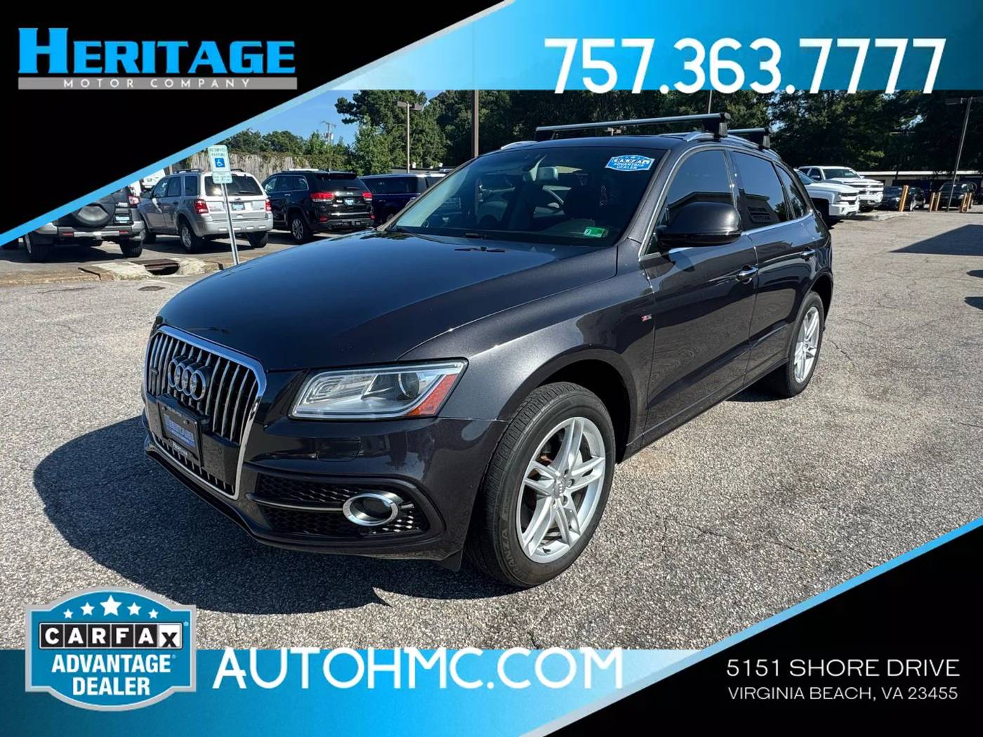 2016 Audi Q5 Premium Plus — SUV — 77,081 mi — Virginia Beach, VA