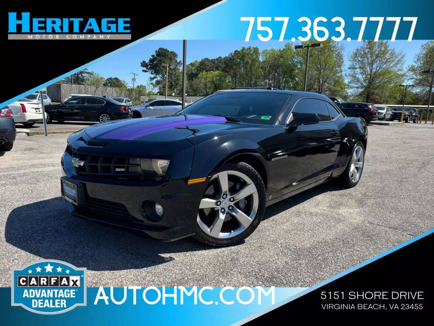 2010 Chevrolet Camaro 2SS — Coupe — 106,710 mi — Virginia Beach, VA