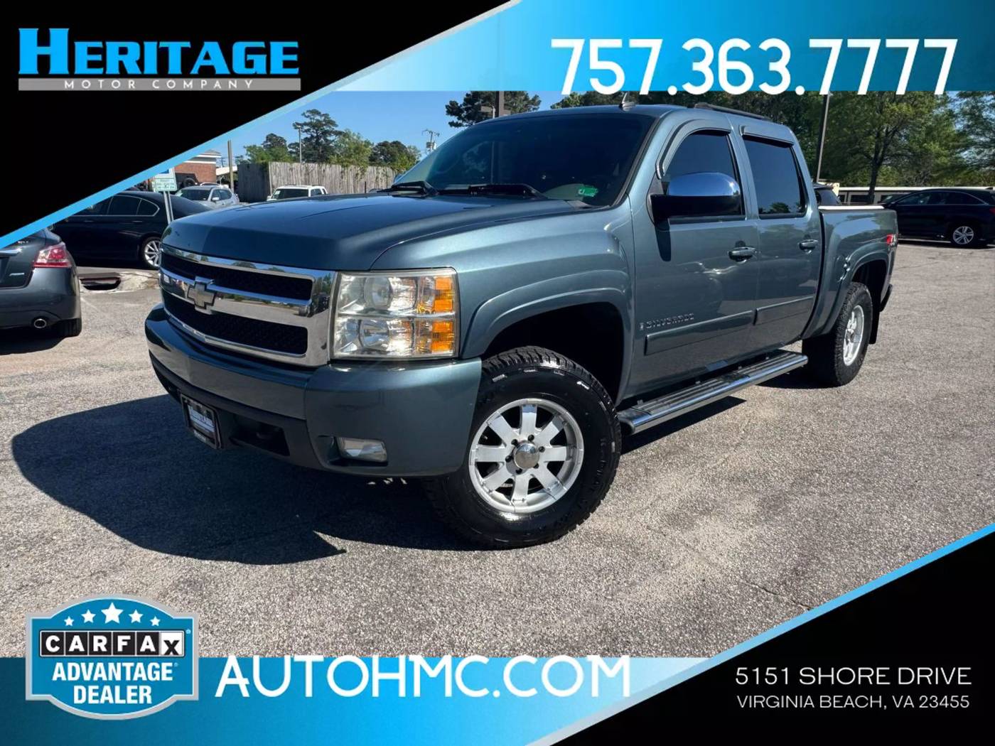 2007 Chevrolet Silverado 1500 LTZ — Pickup Truck — 216,984 mi — Virginia Beach, VA