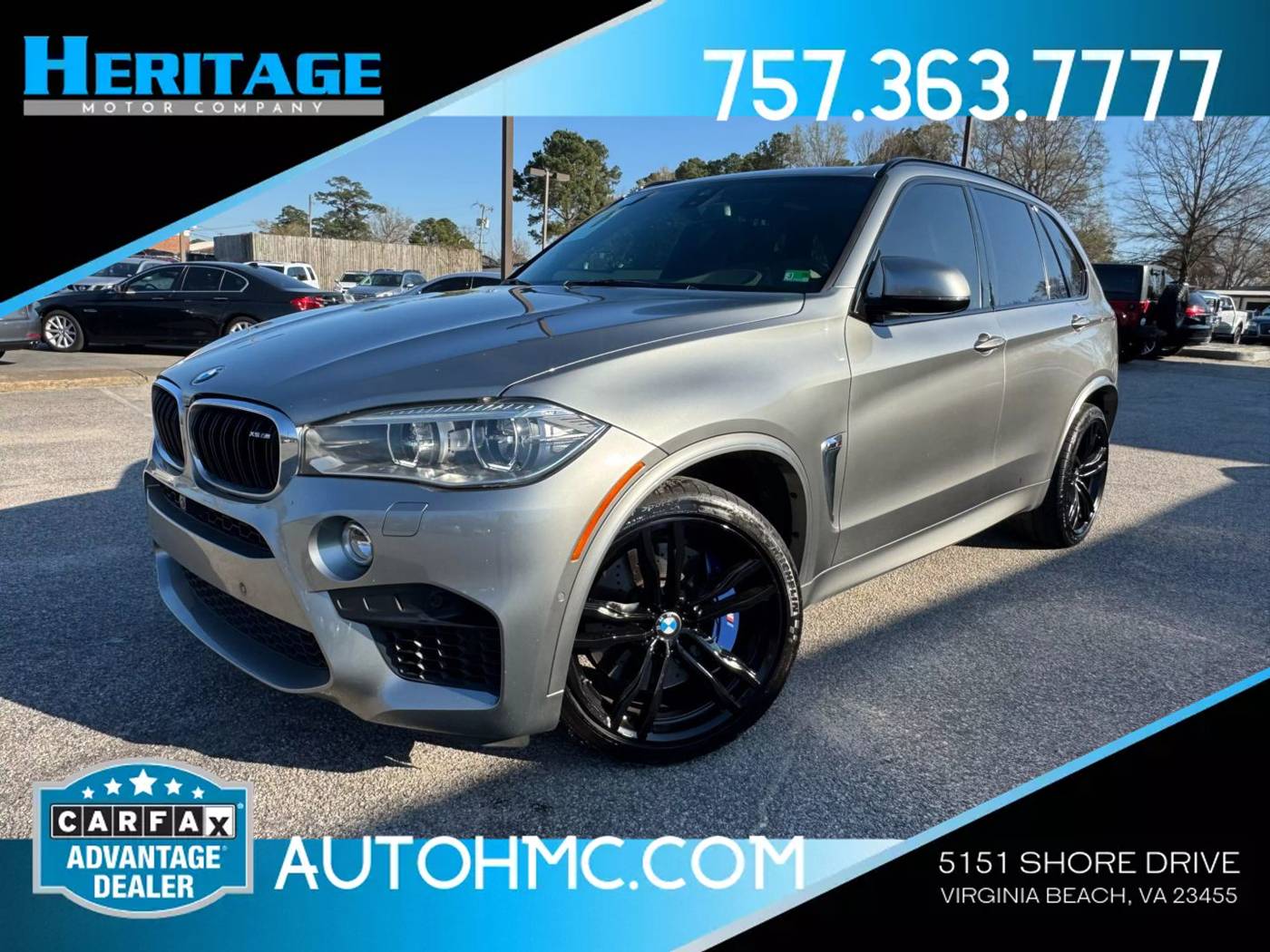 2018 BMW X5 M Standard — SUV — 106,953 mi — Virginia Beach, VA