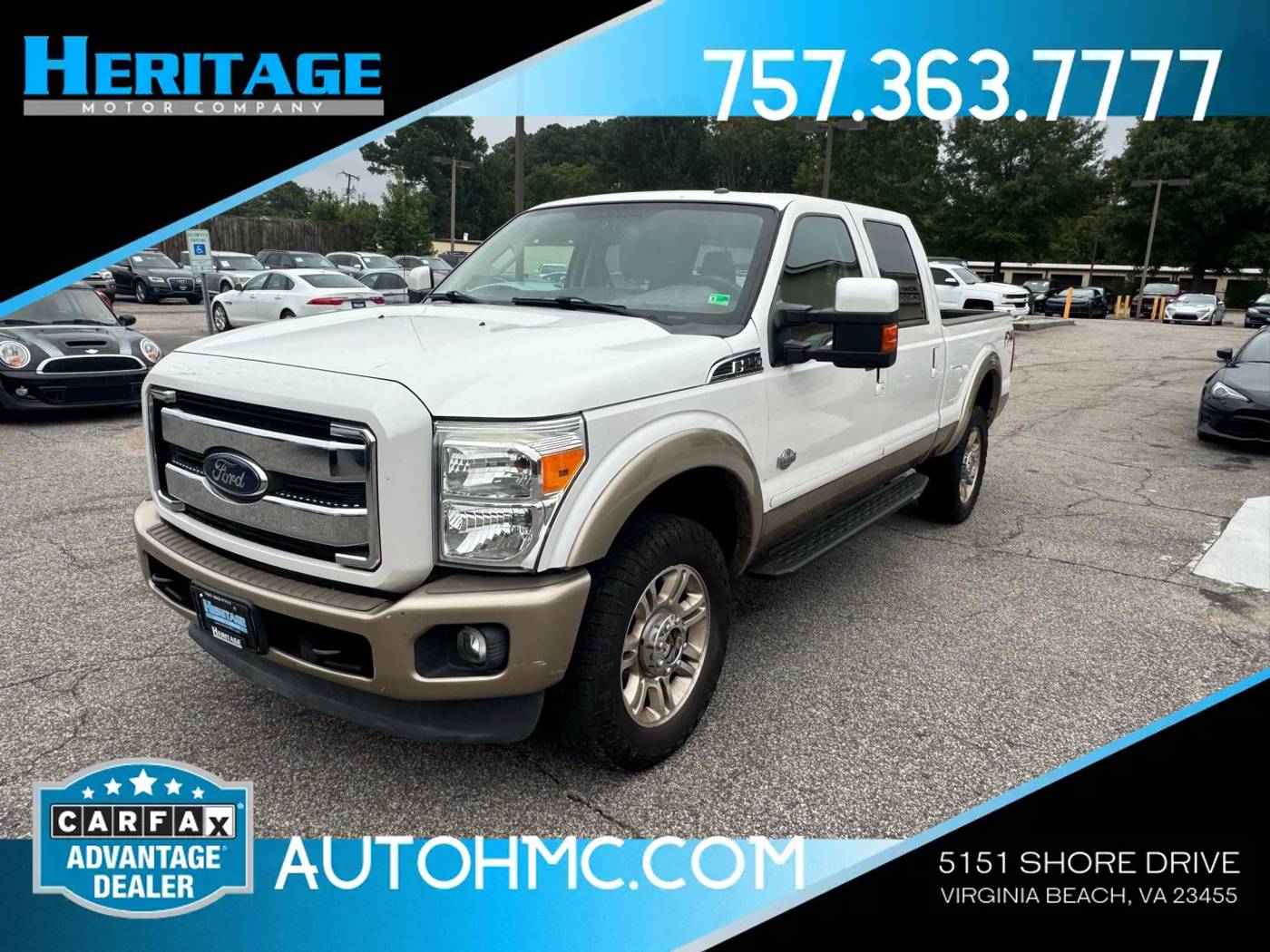 2013 Ford Super Duty F-250 King Ranch — Pickup Truck — 224,900 mi — Virginia Beach, VA