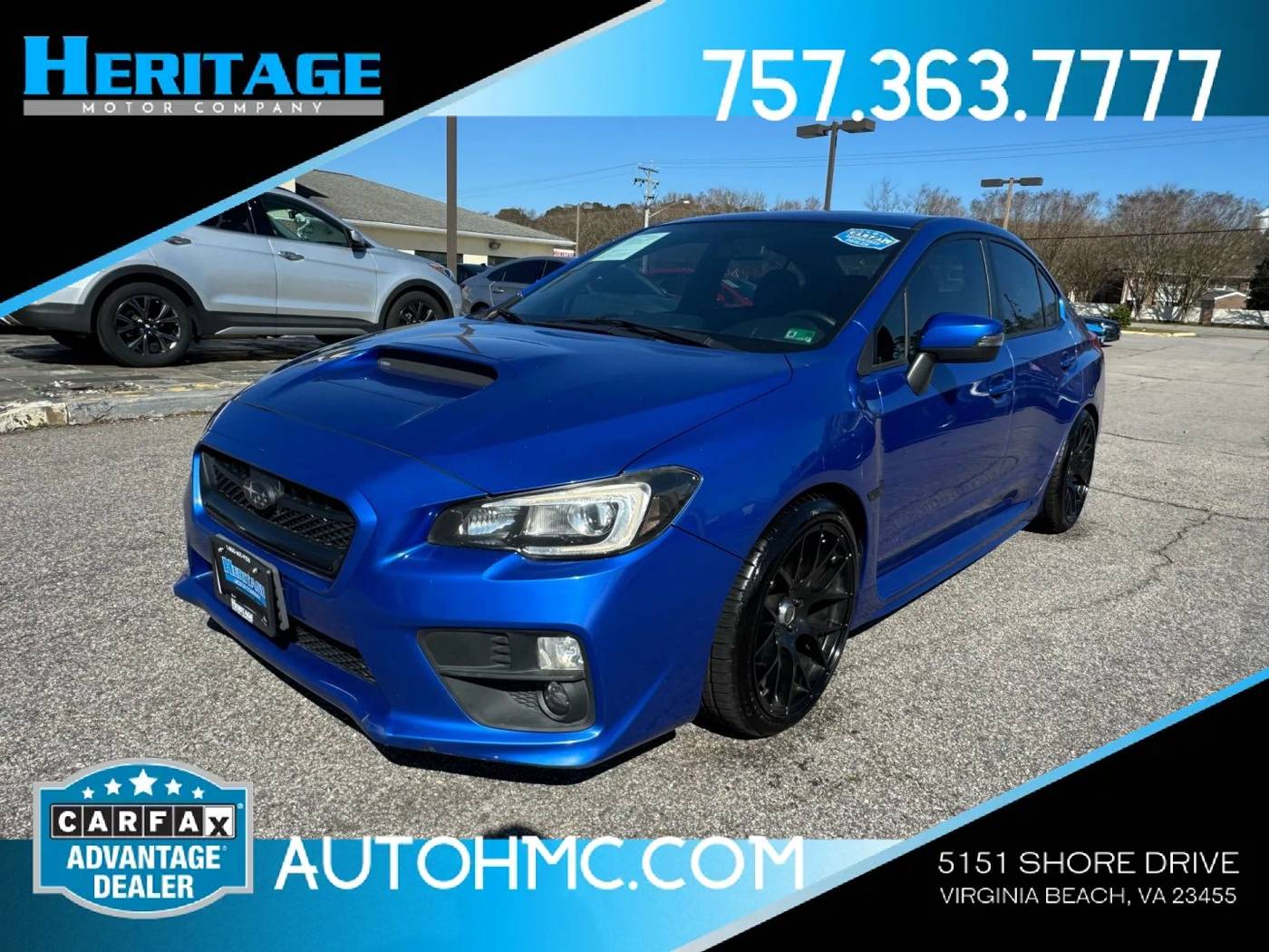 2016 Subaru WRX Limited