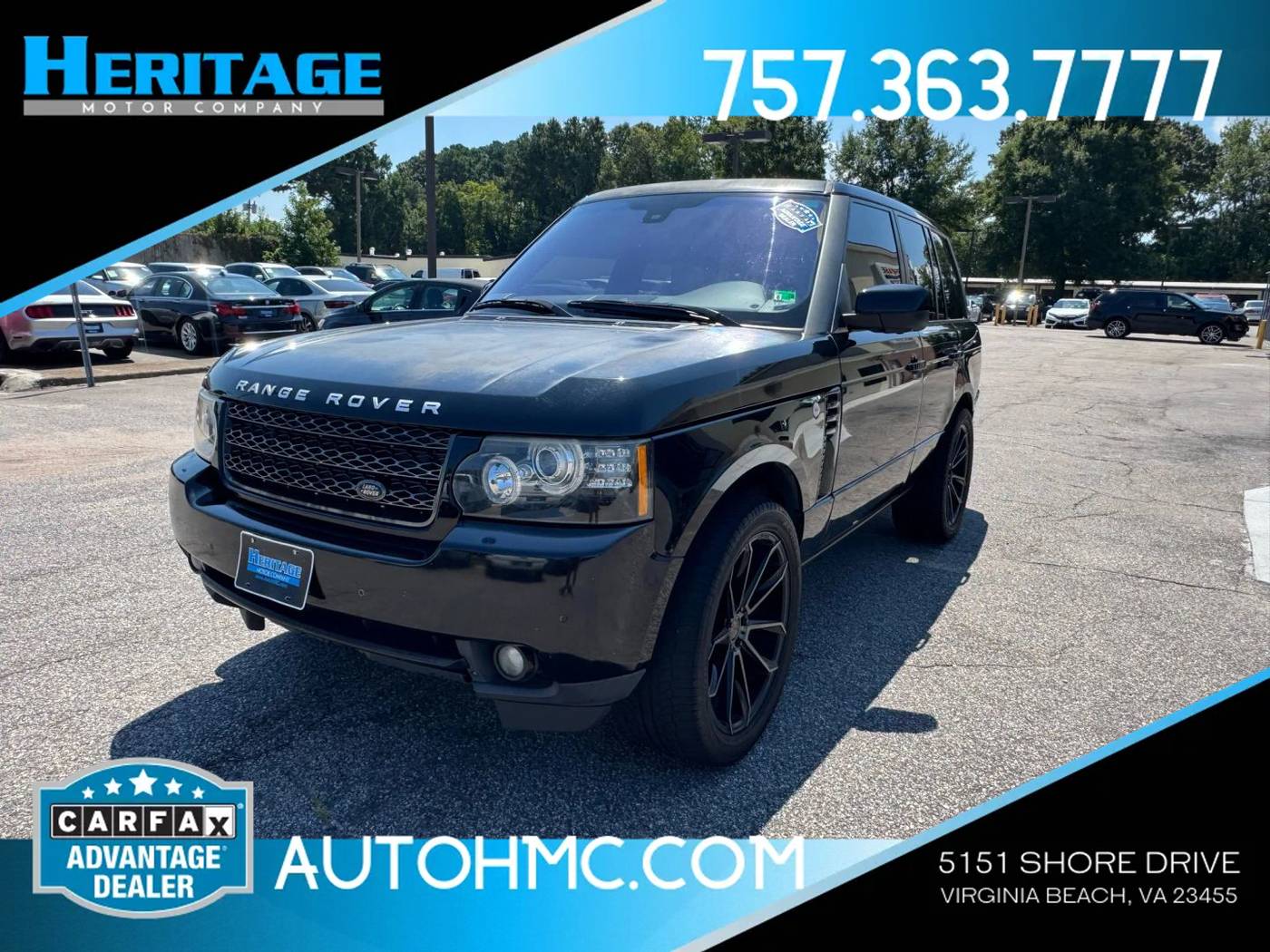 2012 Land Rover Range Rover HSE LUX — SUV — 115,763 mi — Virginia Beach, VA