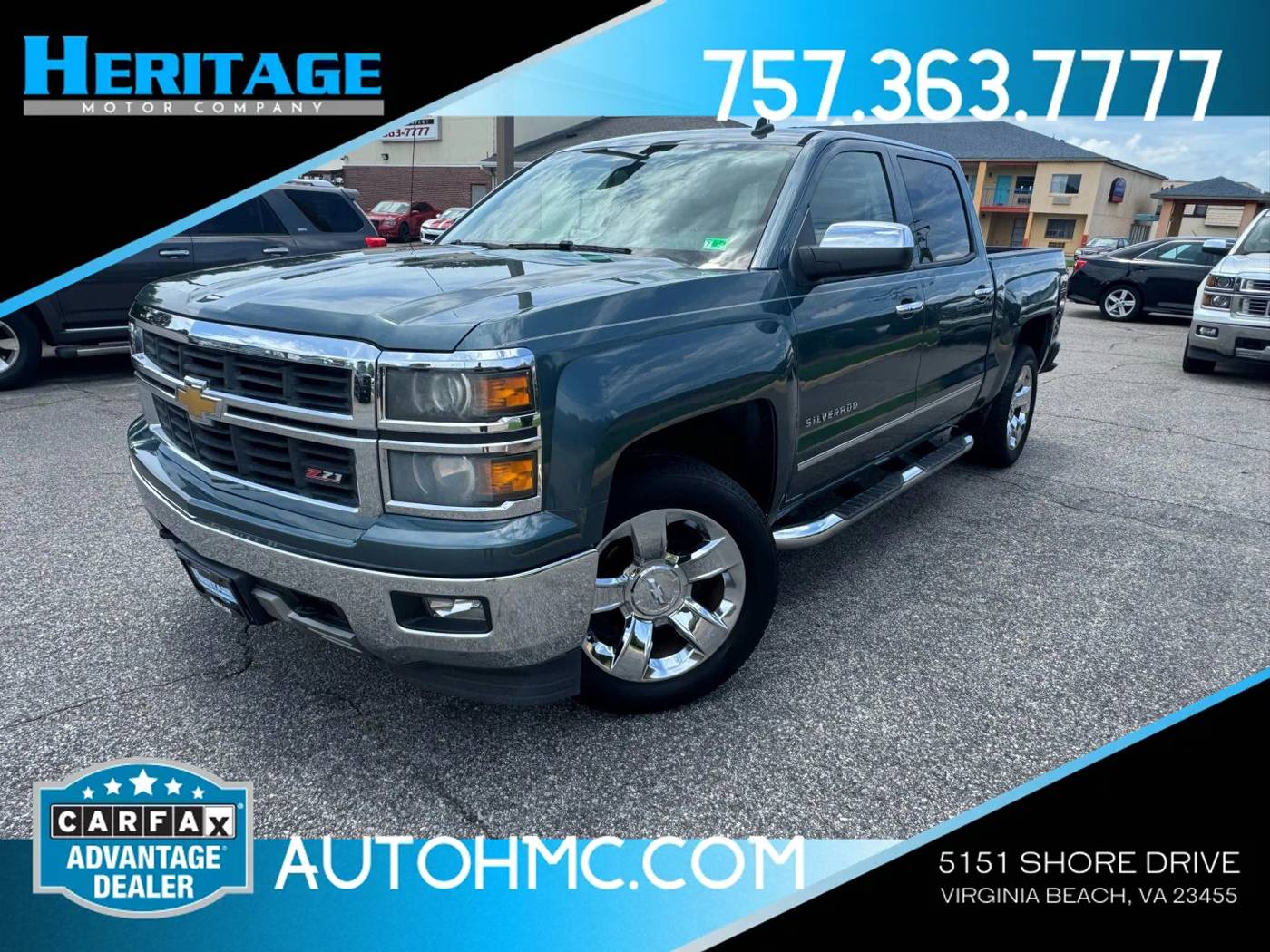 2014 Chevrolet Silverado 1500 LTZ — Pickup Truck — 93,674 mi — Virginia Beach, VA