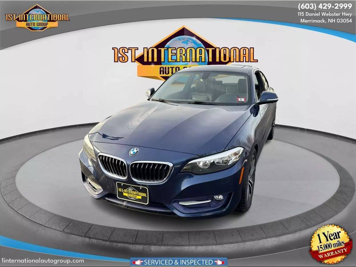 2016 BMW 2 Series 228i — Coupe — 95,035 mi — Merrimack, NH