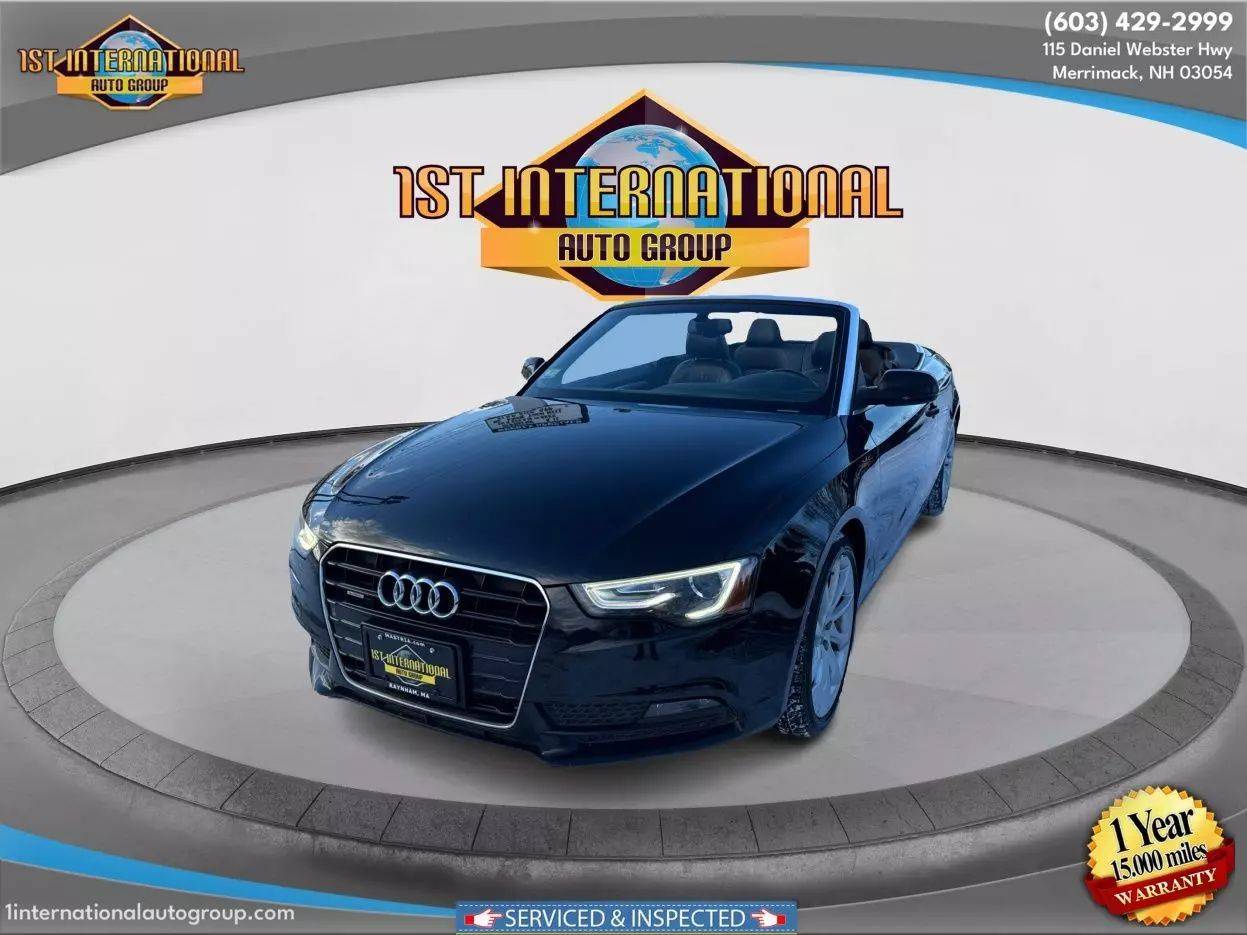 2014 Audi A5 Premium Plus — Convertible — 84,857 mi — Merrimack, NH