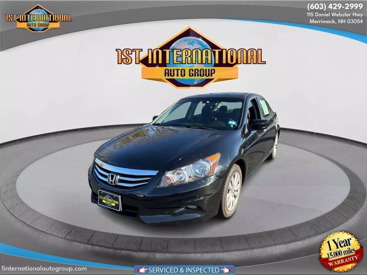 2012 Honda Accord EX-L V6 — Sedan — 83,528 mi — Merrimack, NH
