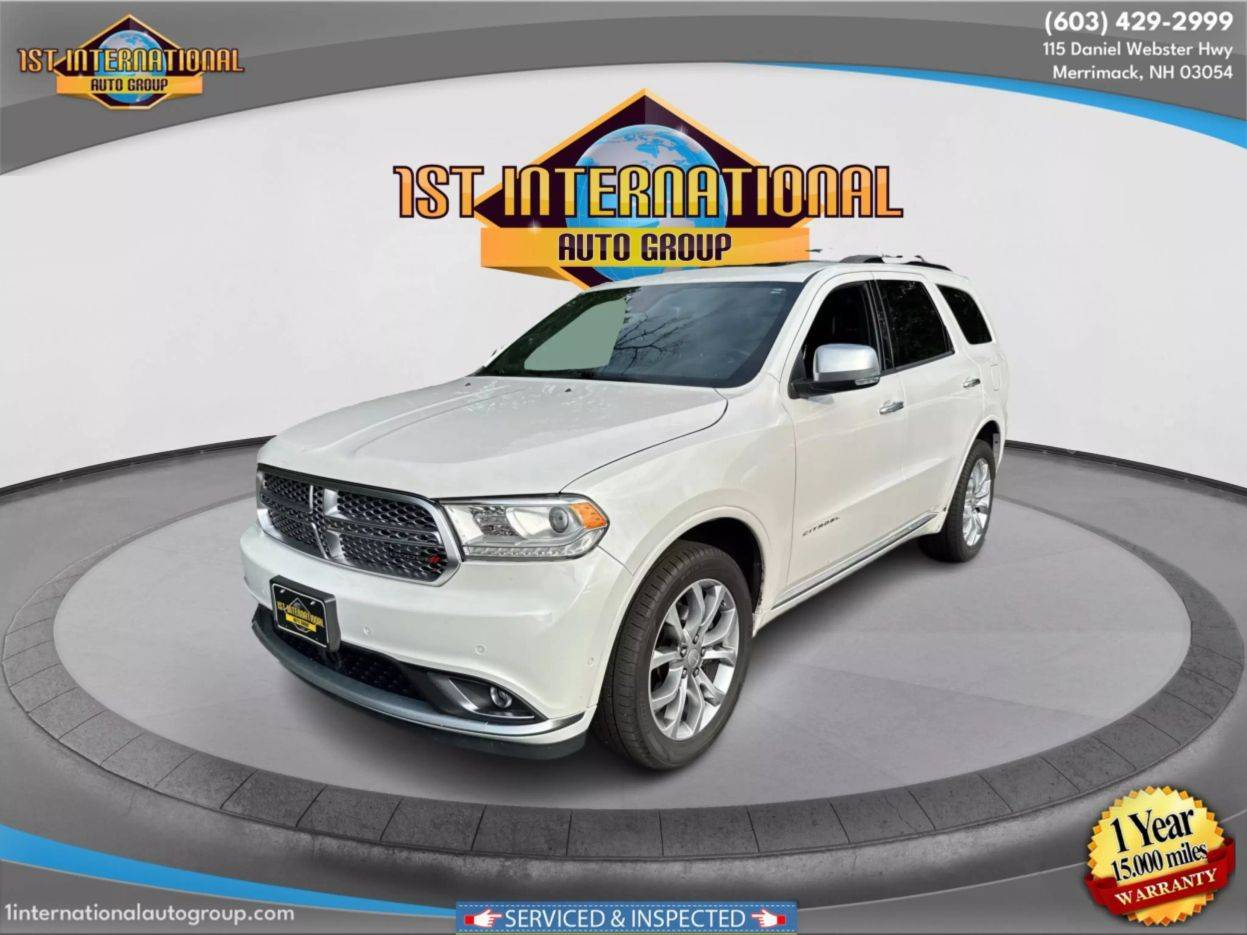 2018 Dodge Durango Citadel Anodized Platinum — SUV — 93,436 mi — Merrimack, NH