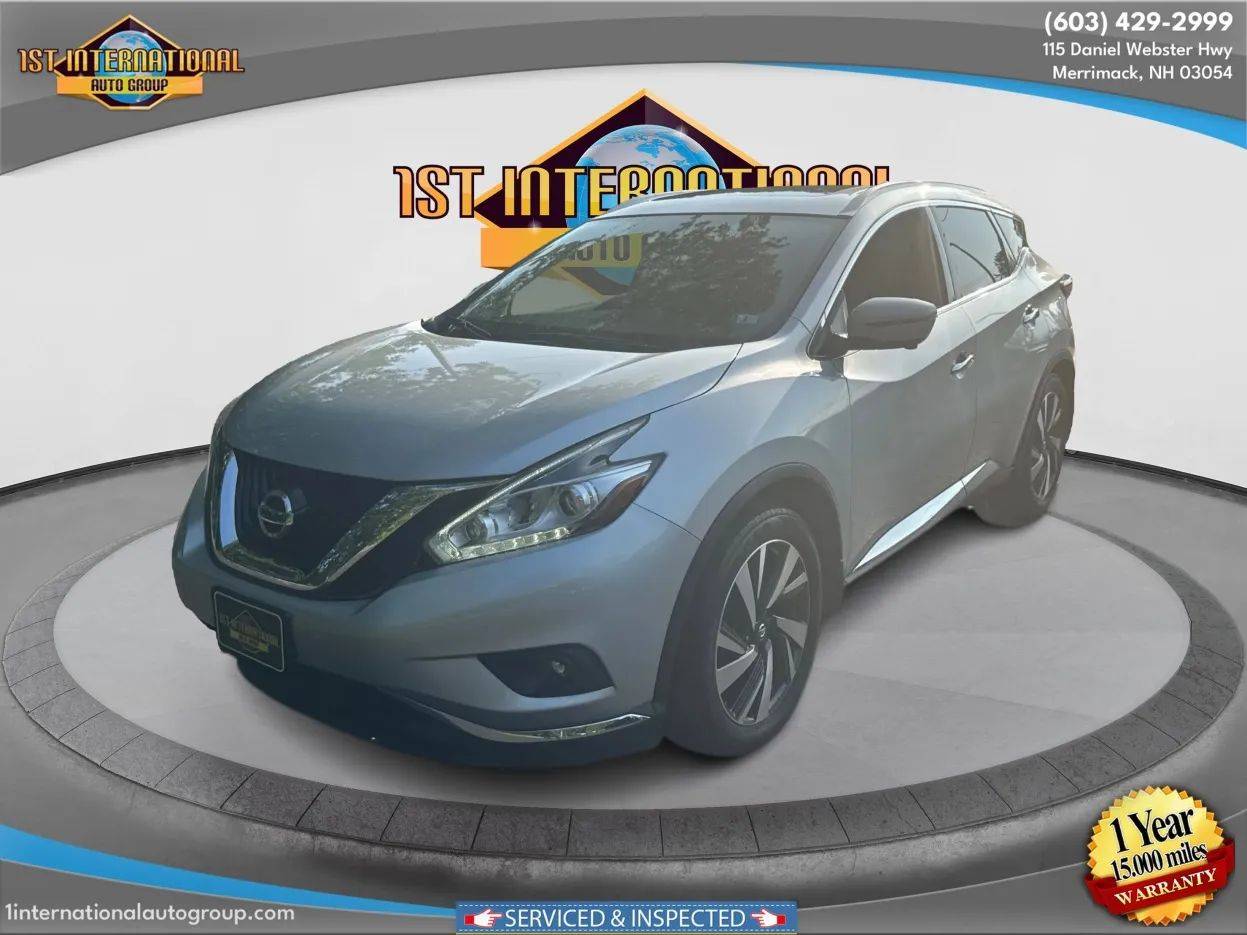 2017 Nissan Murano Platinum — SUV — 81,888 mi — Merrimack, NH