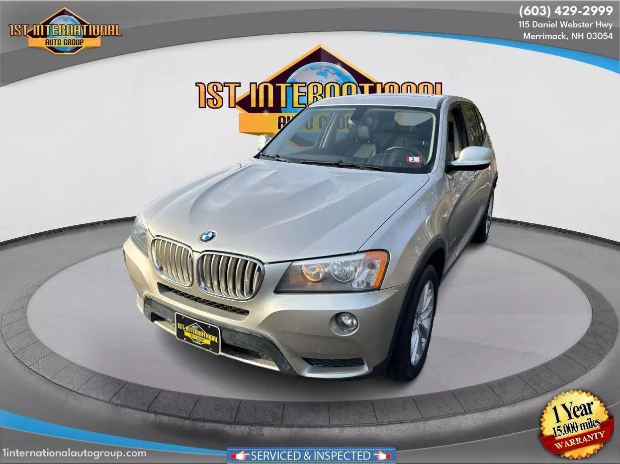 2013 BMW X3 28i — SUV — 108,006 mi — Merrimack, NH