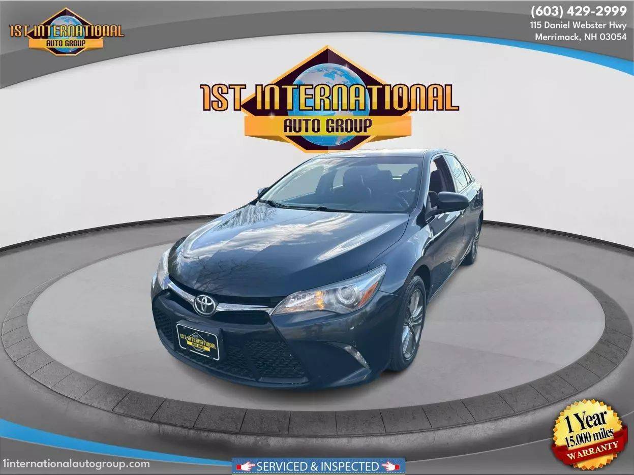2016 Toyota Camry SE — Sedan — 105,584 mi — Merrimack, NH