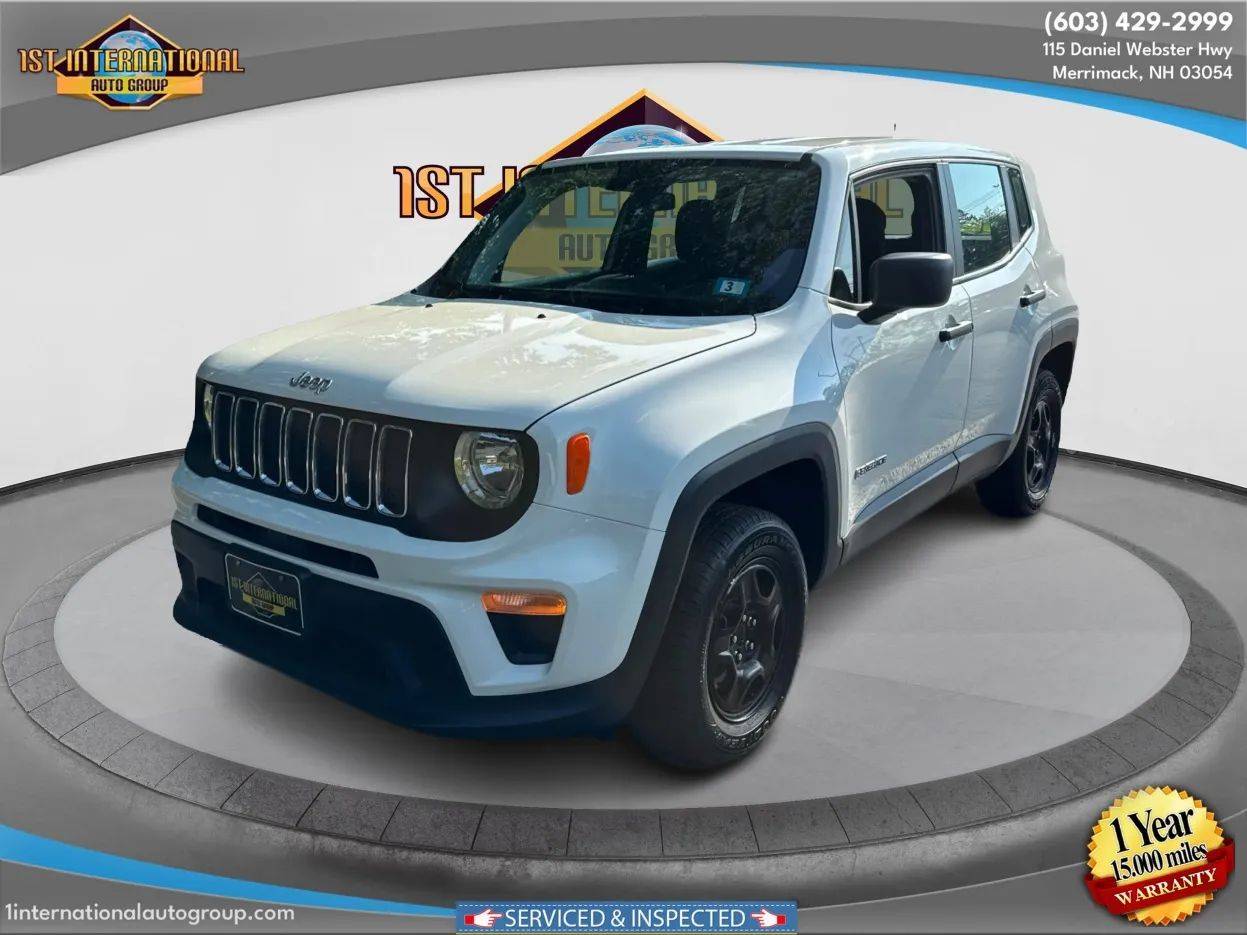 2020 Jeep Renegade Sport — SUV — 39,536 mi — Merrimack, NH