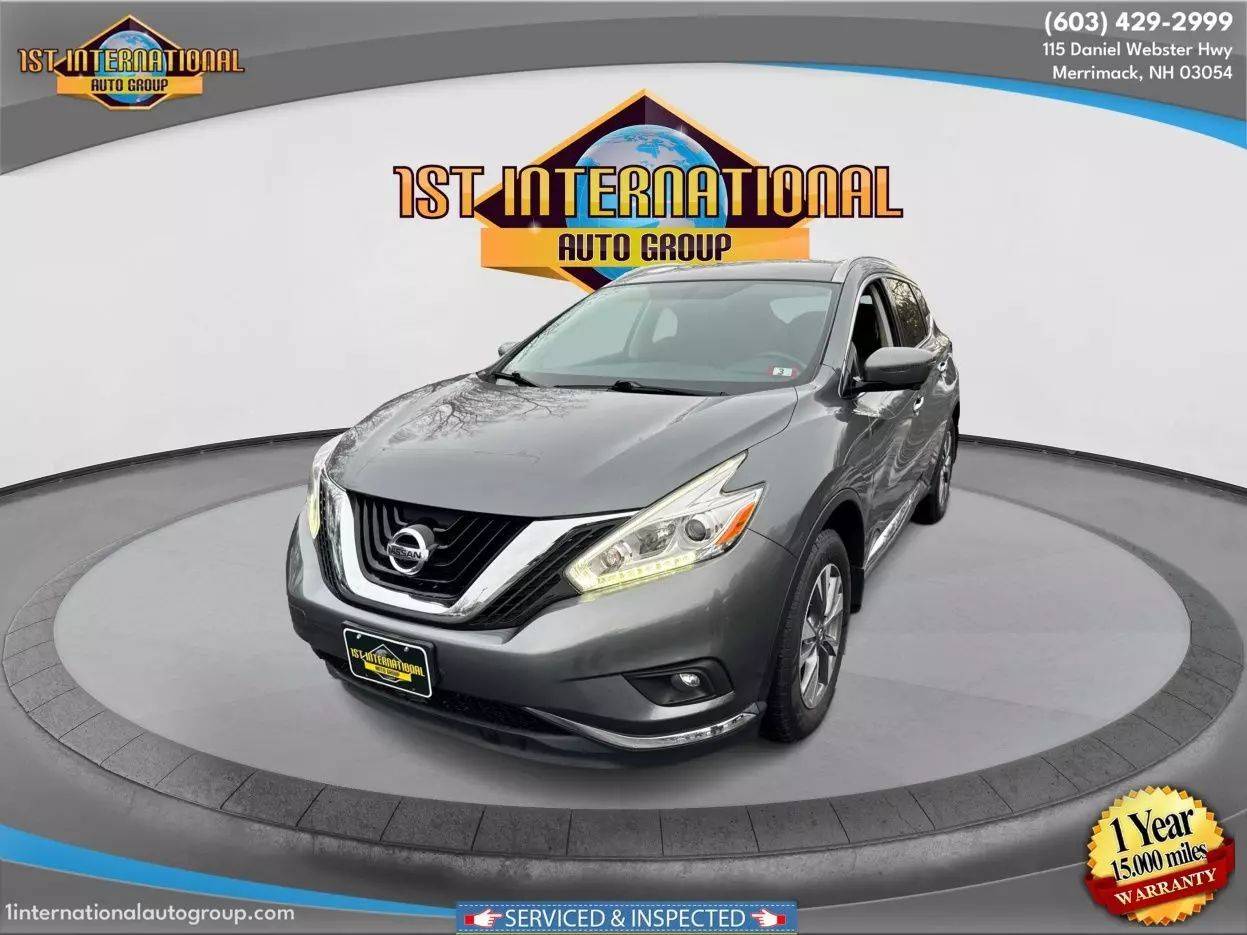 2016 Nissan Murano SL — SUV — 66,296 mi — Merrimack, NH