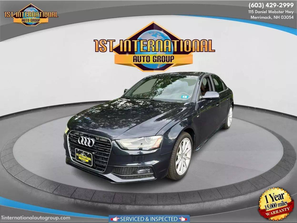 2015 Audi A4 Premium Plus — Sedan — 104,176 mi — Merrimack, NH