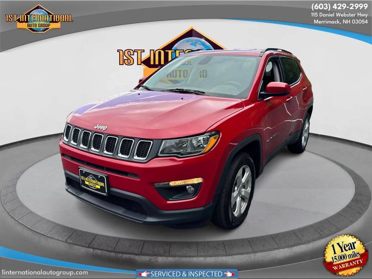 2017 Jeep Compass Latitude — SUV — 93,009 mi — Merrimack, NH