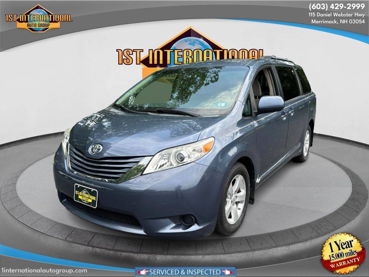 2015 Toyota Sienna LE — Minivan — 88,937 mi — Merrimack, NH