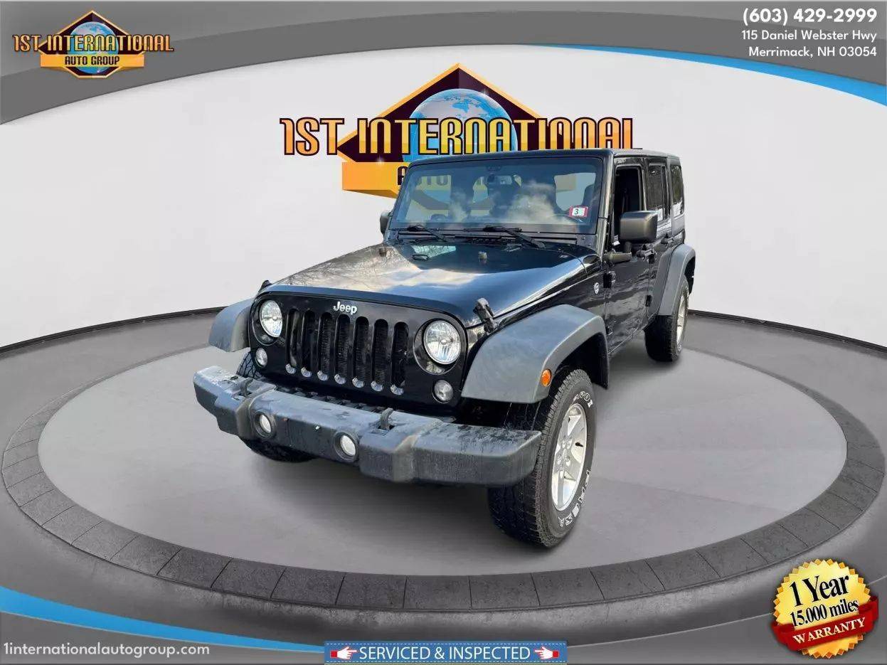 2016 Jeep Wrangler Sport — SUV — 91,528 mi — Merrimack, NH