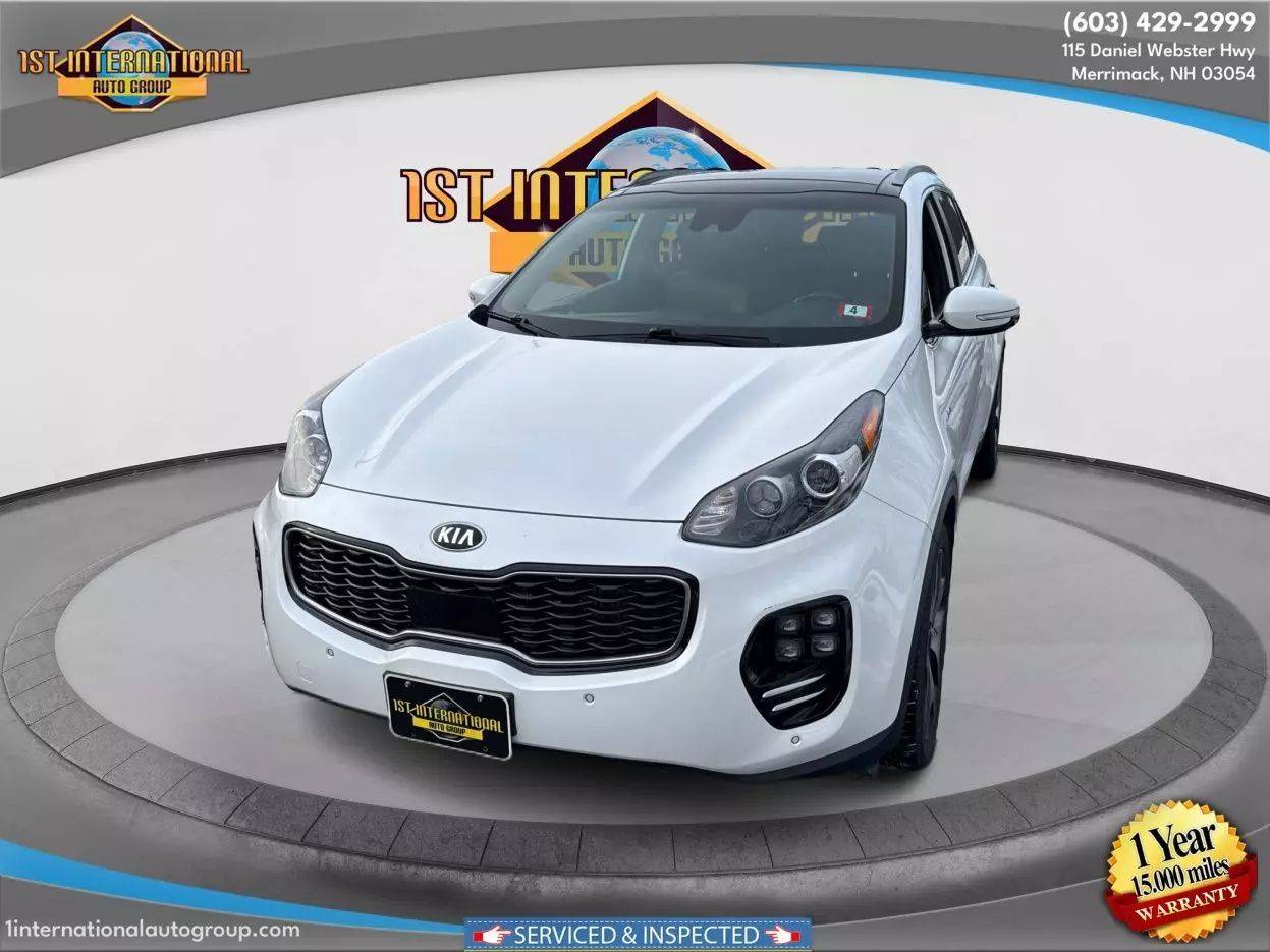 2017 Kia Sportage SX Turbo — SUV — 86,368 mi — Merrimack, NH