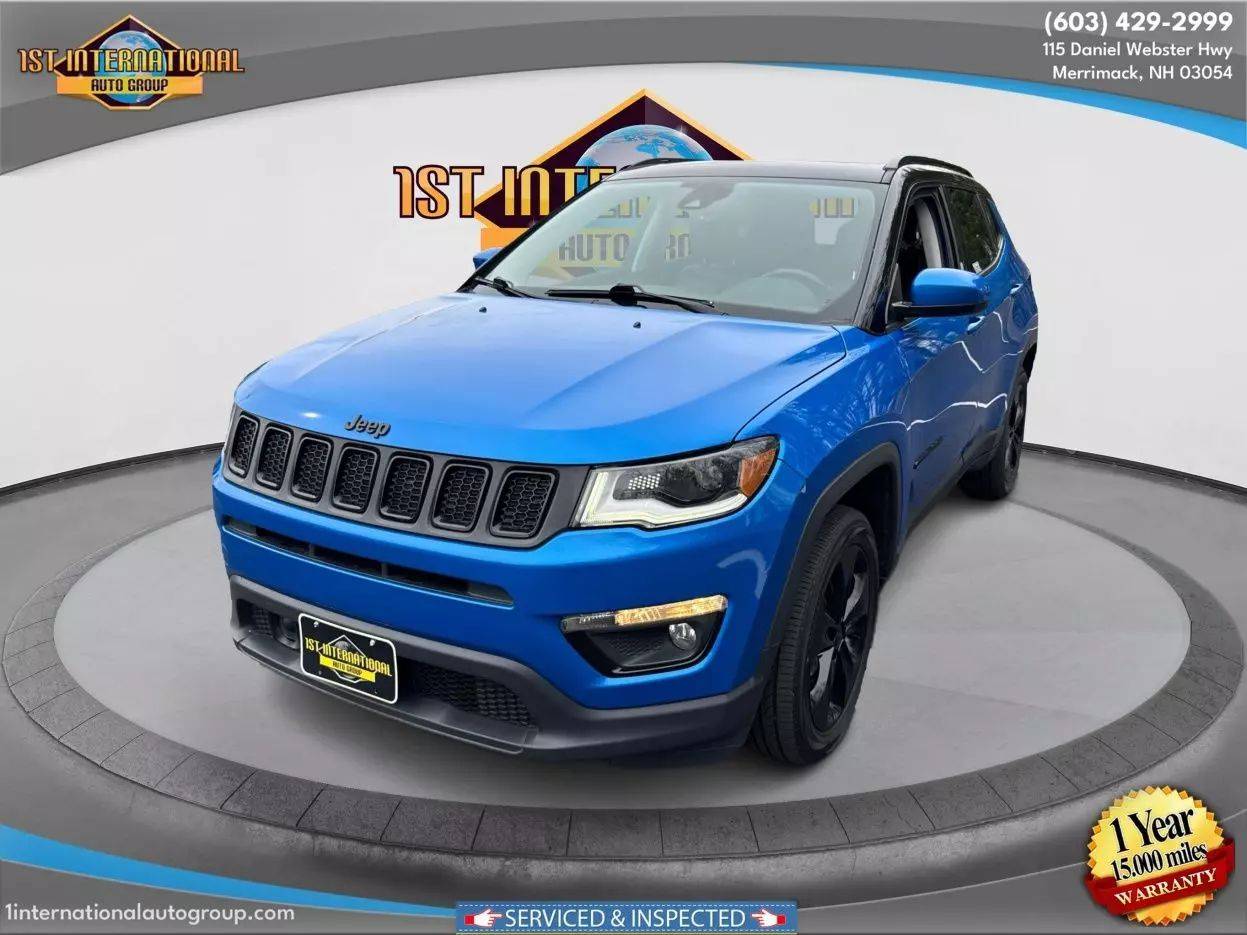 2020 Jeep Compass Altitude — SUV — 58,797 mi — Merrimack, NH
