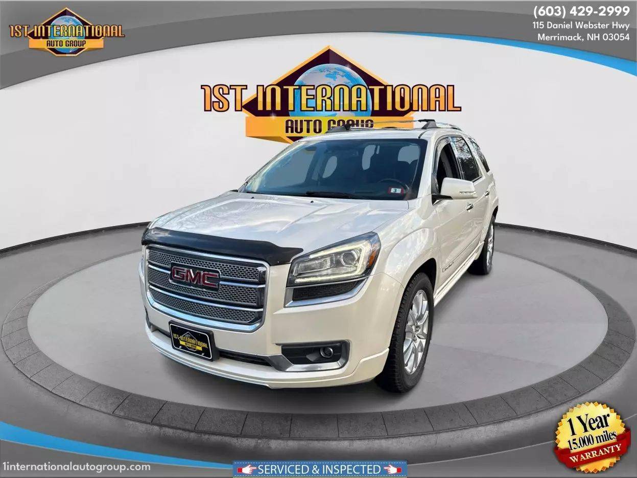 2015 GMC Acadia Denali — SUV — 97,623 mi — Merrimack, NH