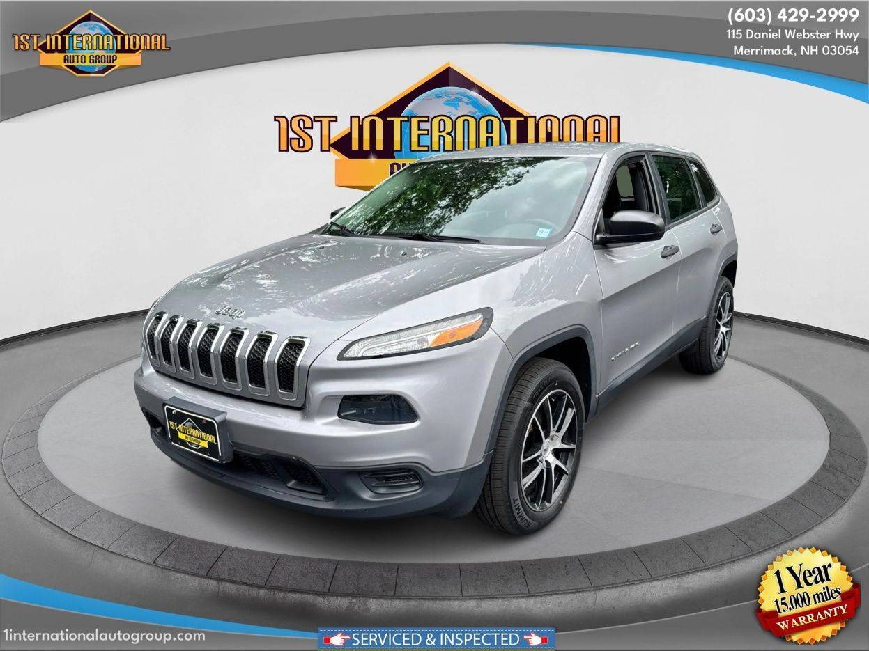 2016 Jeep Cherokee Sport — SUV — 68,176 mi — Merrimack, NH