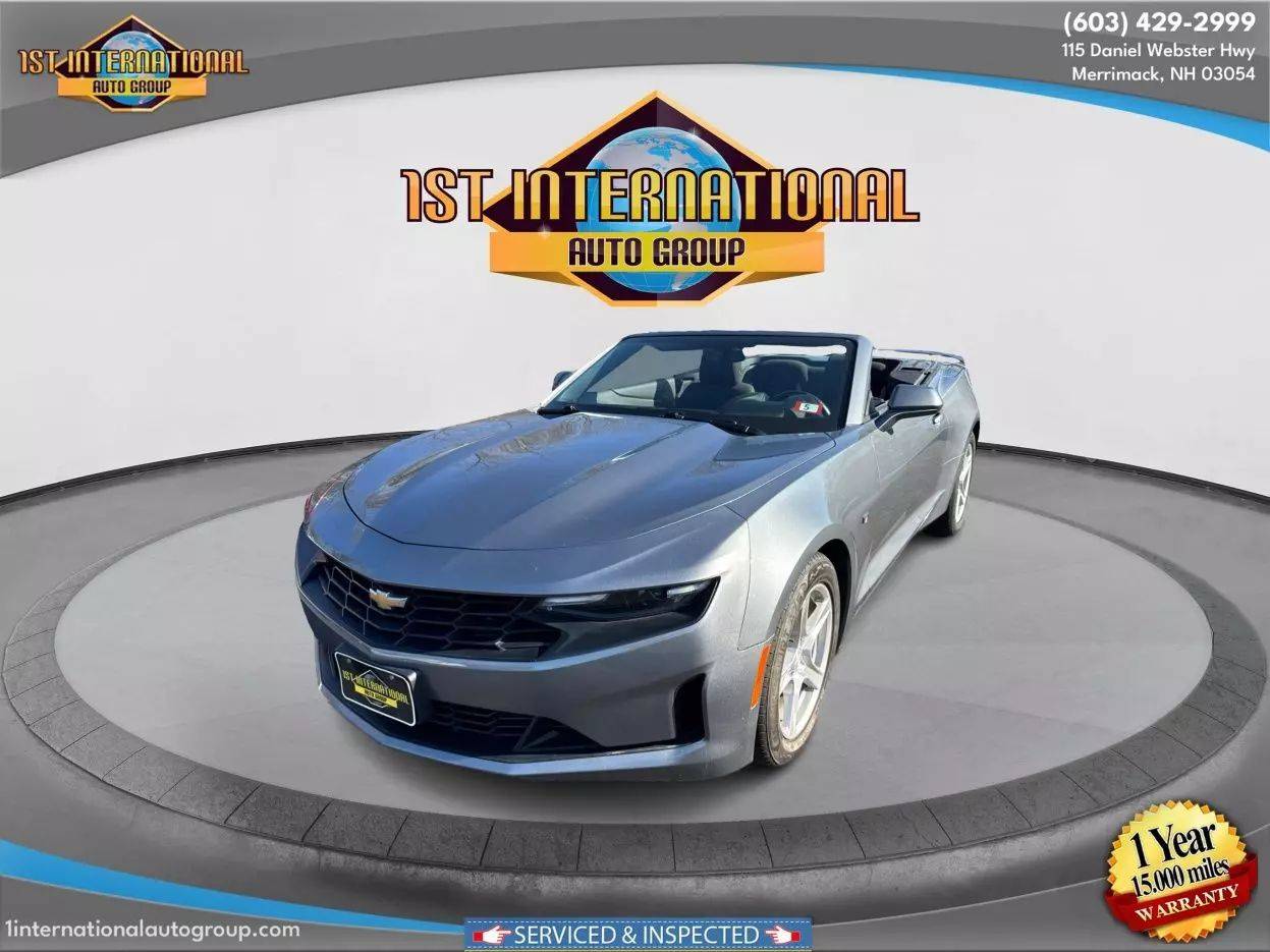 2020 Chevrolet Camaro 1LT — Convertible — 93,265 mi — Merrimack, NH