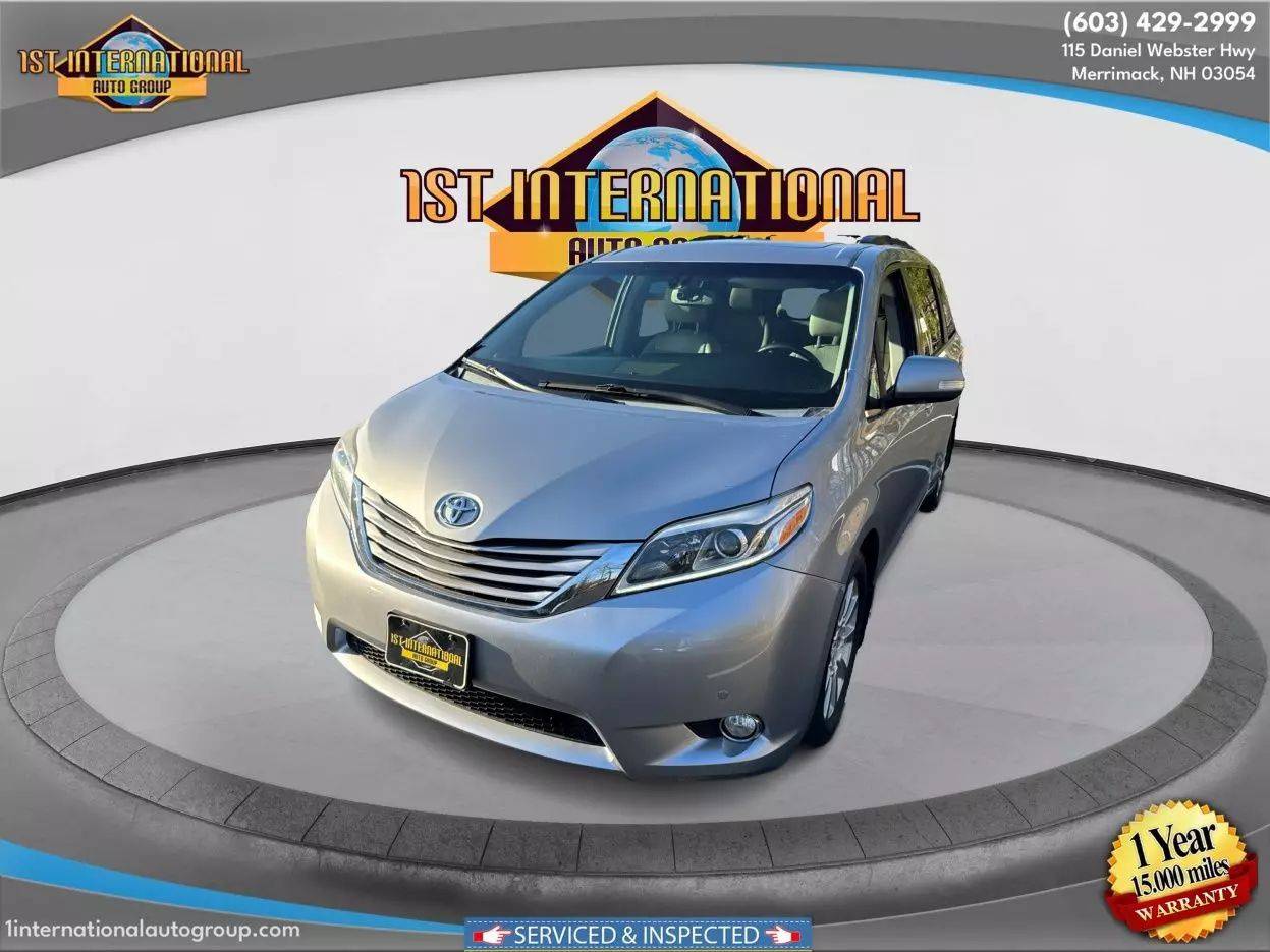 2015 Toyota Sienna XLE — Minivan — 90,919 mi — Merrimack, NH
