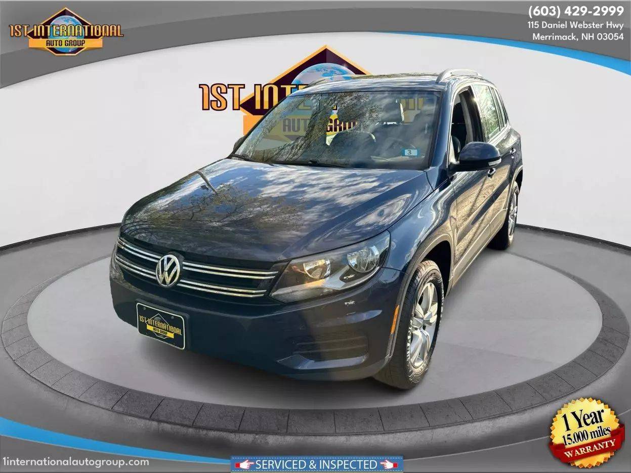 2016 Volkswagen Tiguan S — SUV — 75,801 mi — Merrimack, NH