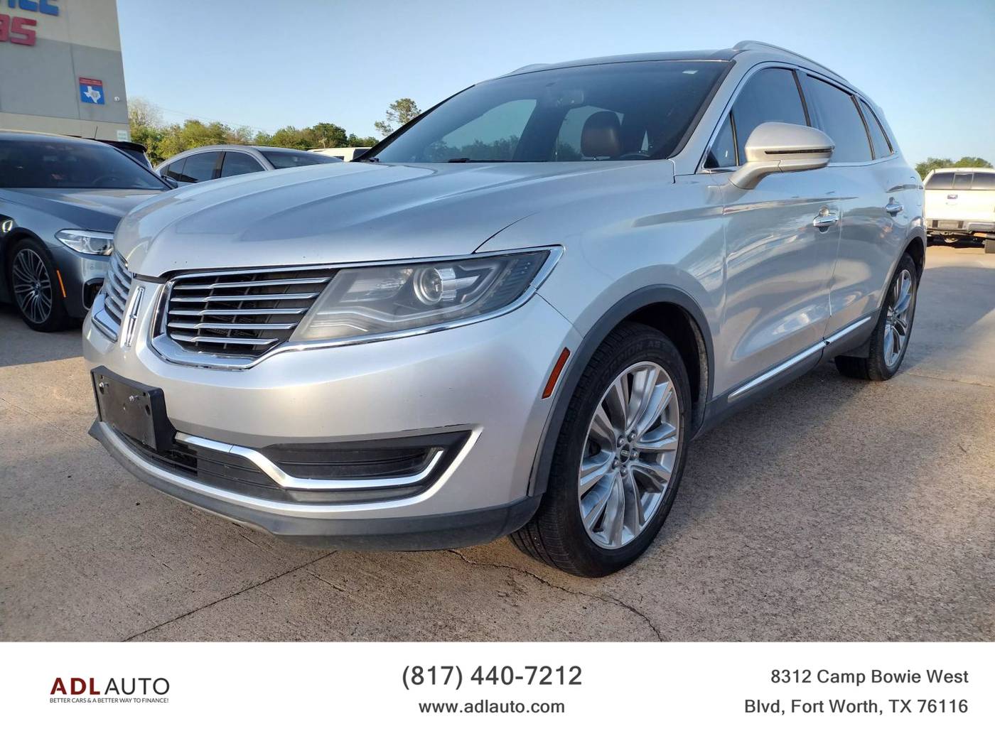 2016 Lincoln MKX Reserve — SUV — 110,447 mi — Fort Worth, TX