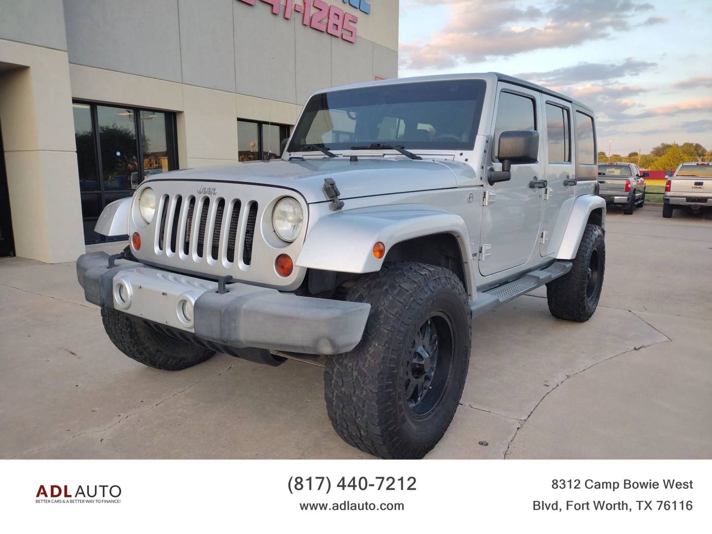 2012 Jeep Wrangler Sahara — SUV — 144,040 mi — Fort Worth, TX