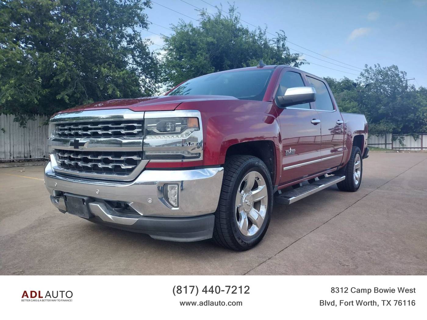 2018 Chevrolet Silverado 1500 LTZ — Pickup Truck — 100,229 mi — Fort Worth, TX