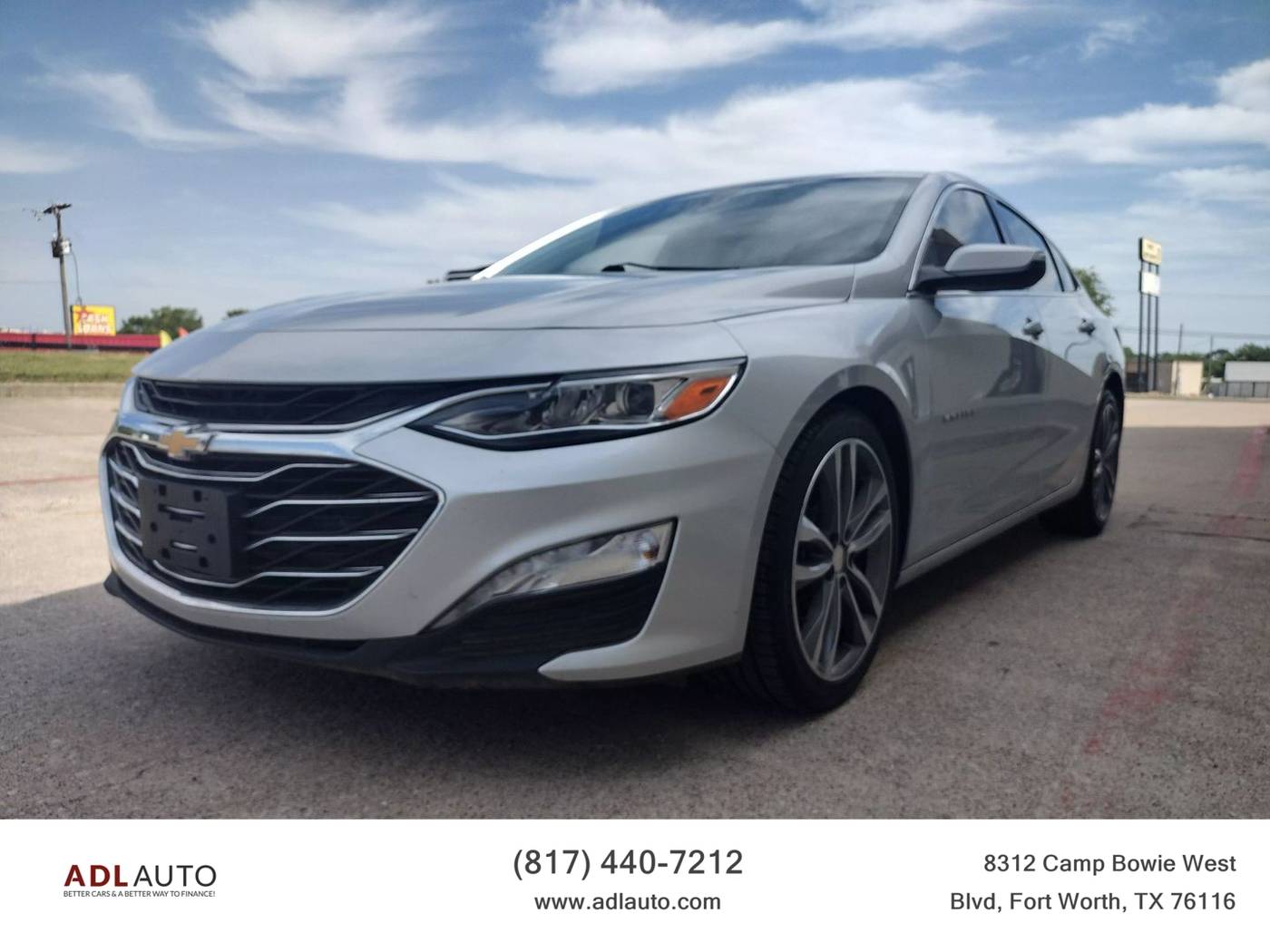 2020 Chevrolet Malibu Premier — Sedan — 111,990 mi — Fort Worth, TX