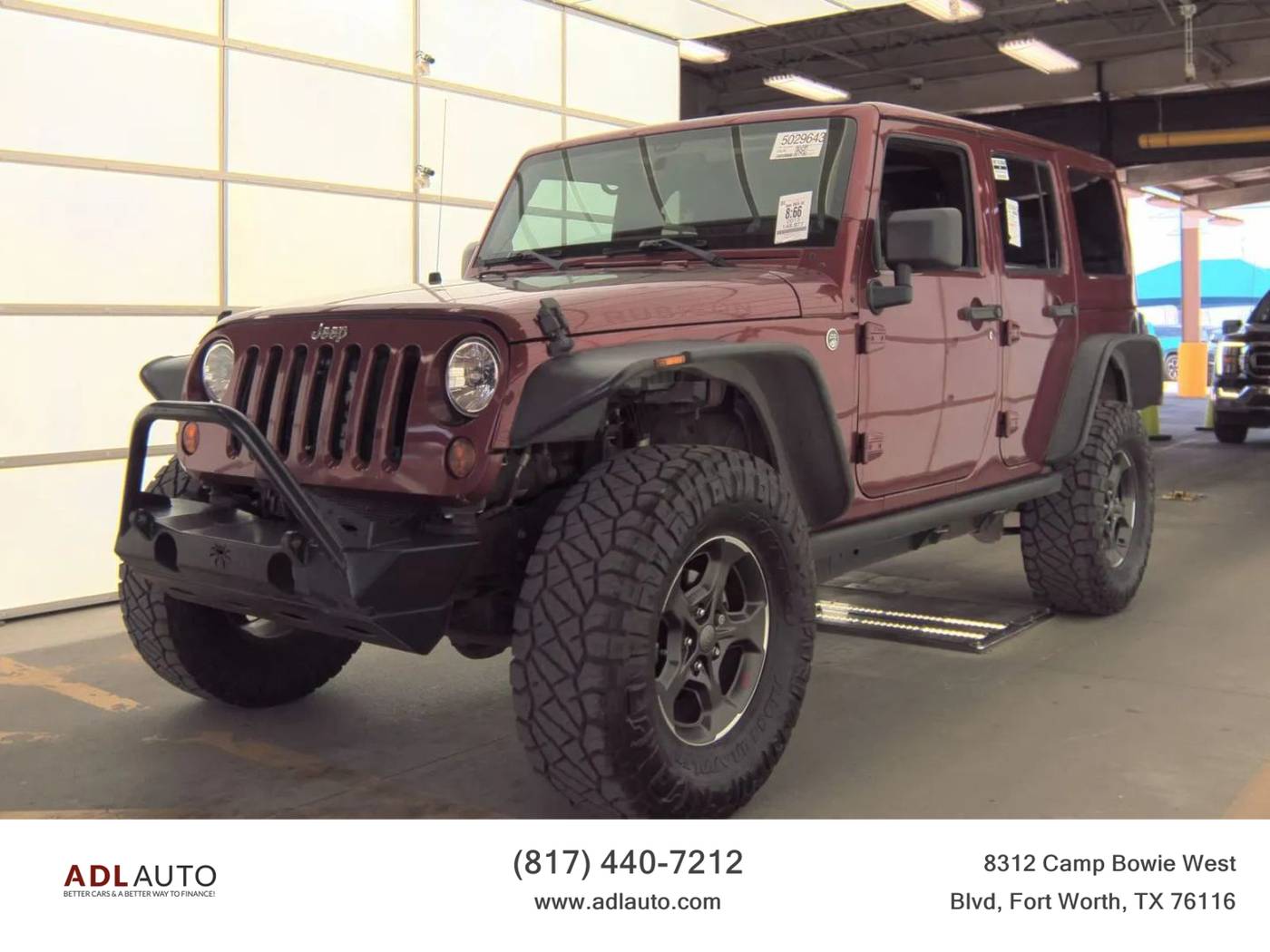 2013 Jeep Wrangler Rubicon — SUV — 148,877 mi — Fort Worth, TX