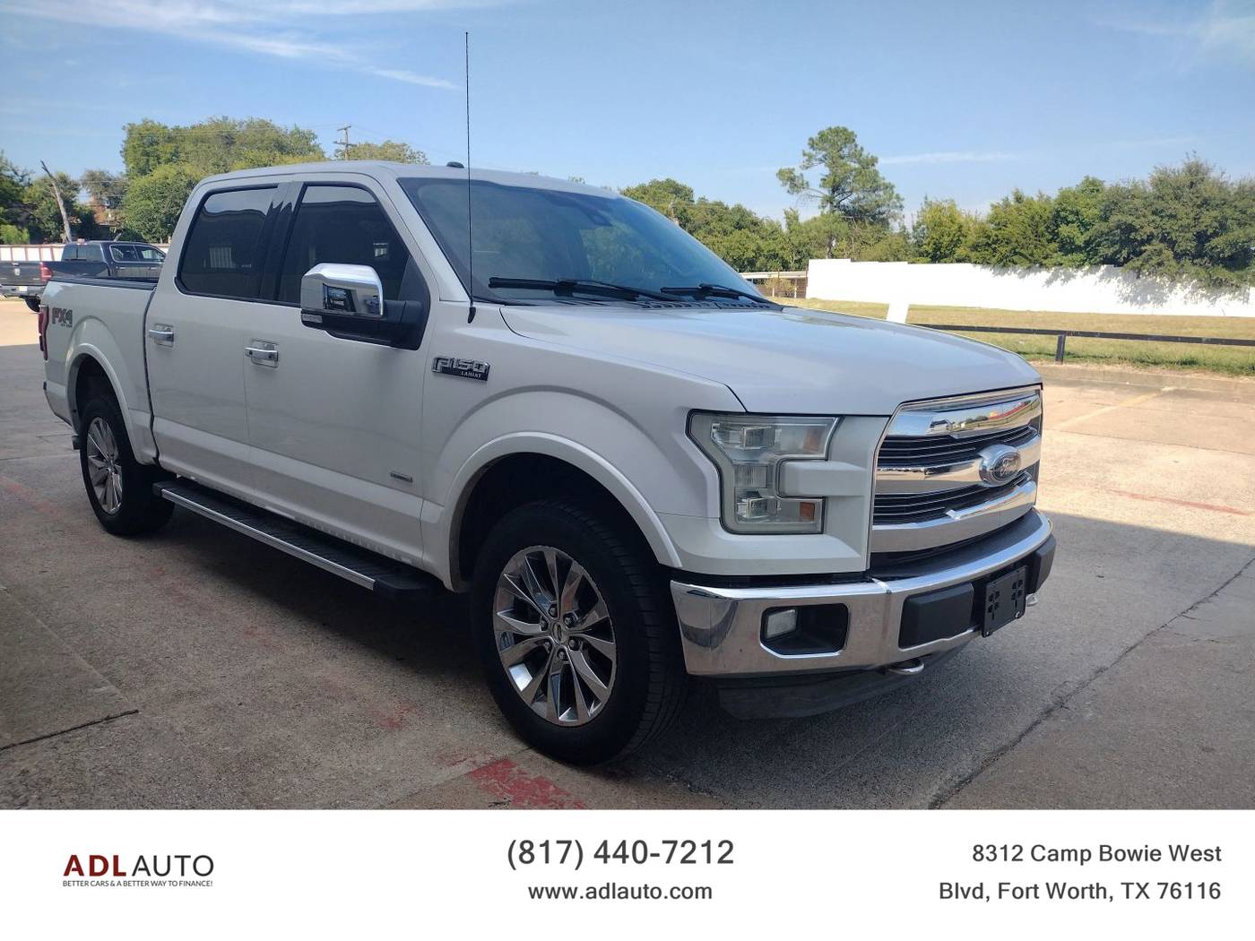 2015 Ford F-150 Lariat — Pickup Truck — 112,749 mi — Fort Worth, TX