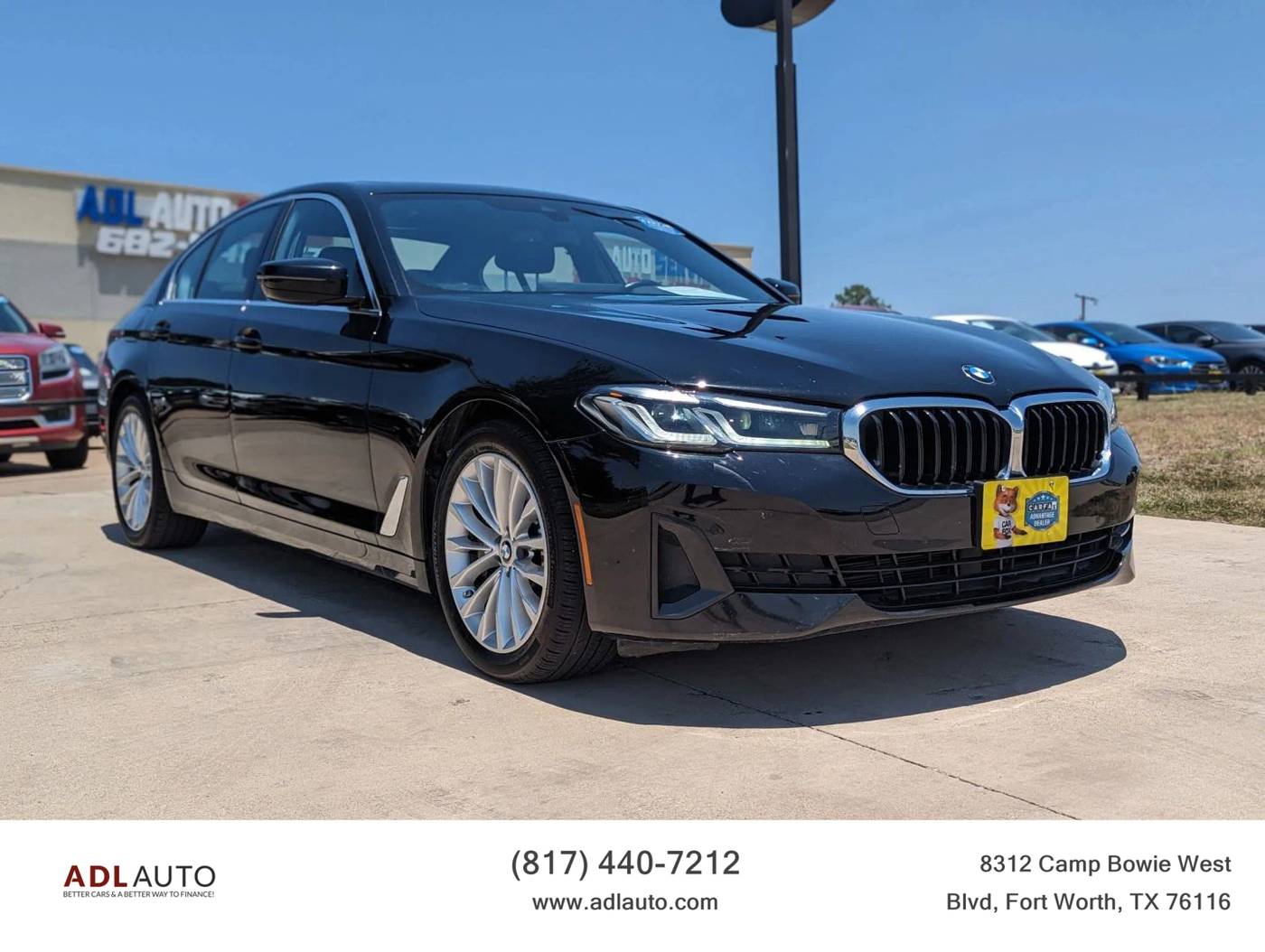 2021 BMW 5 Series 530i — Sedan — 51,540 mi — Fort Worth, TX