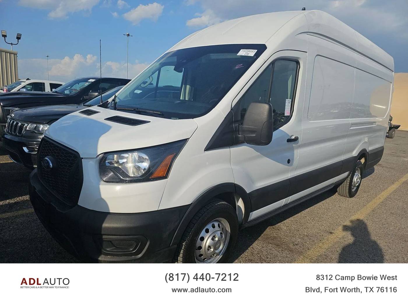 2023 Ford Transit Cargo Van T-250 — Cargo Van — 62,171 mi — Fort Worth, TX