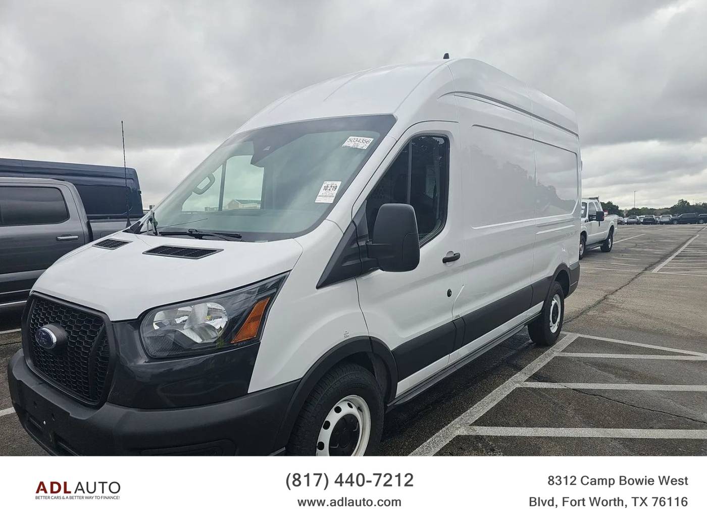 2021 Ford Transit Cargo Van T-250 — Cargo Van — 75,078 mi — Fort Worth, TX