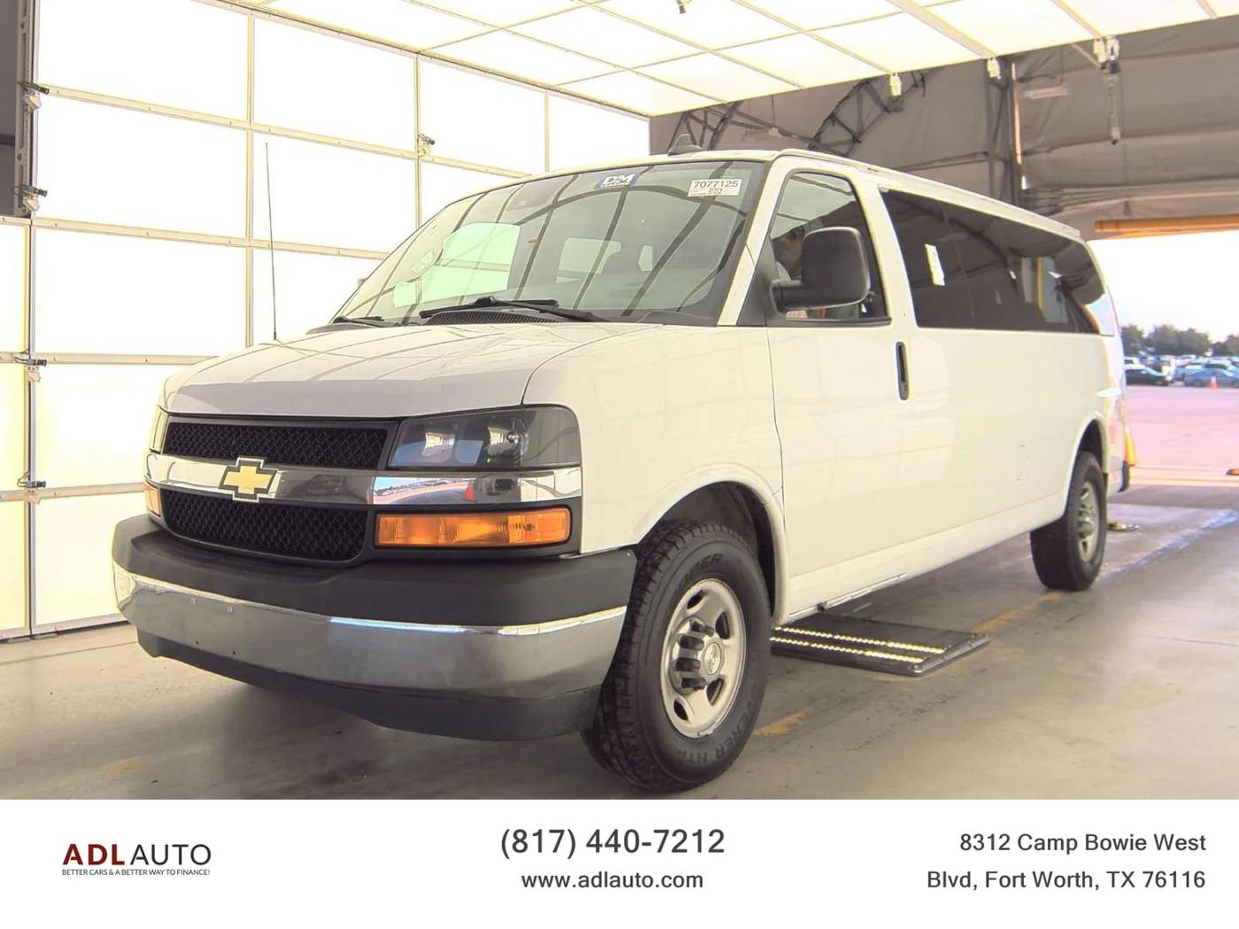 2019 Chevrolet Express Passenger LT — Passenger Van — 147,784 mi — Fort Worth, TX
