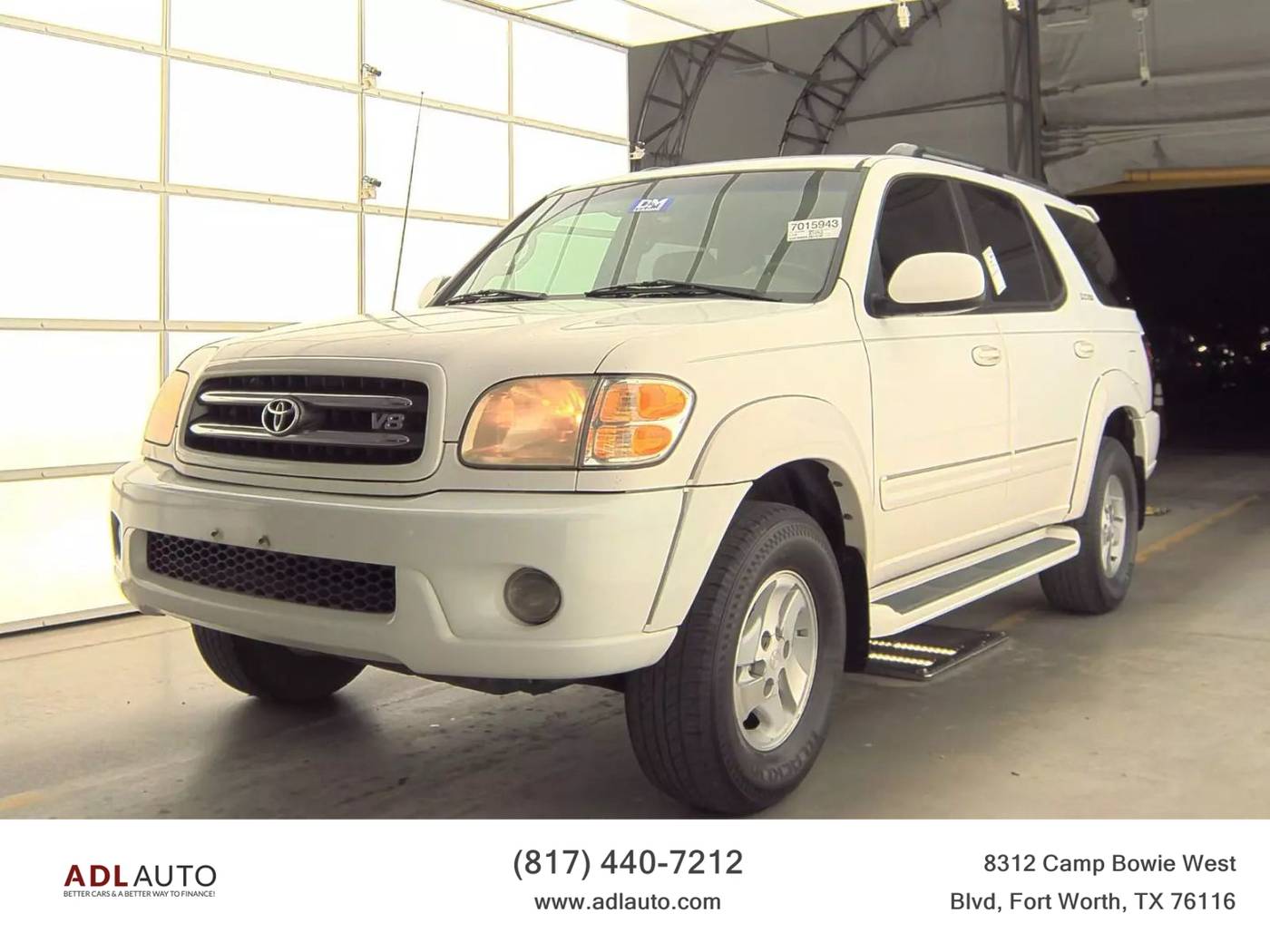 2002 Toyota Sequoia Limited — SUV — 255,688 mi — Fort Worth, TX