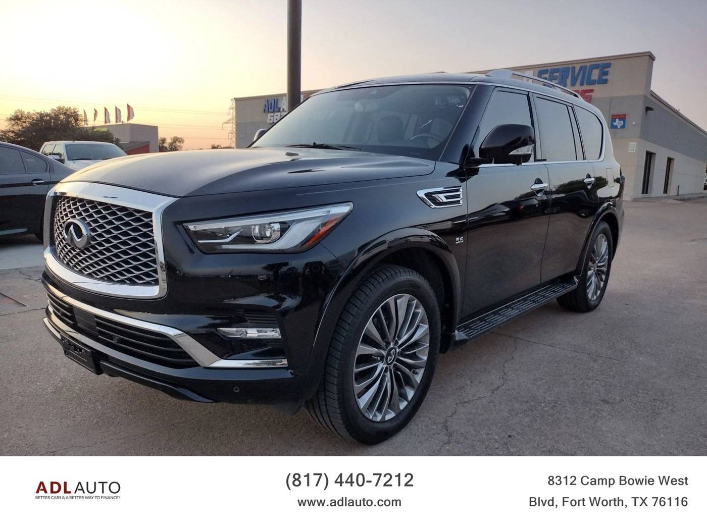 2018 INFINITI QX80 Standard — SUV — 88,335 mi — Fort Worth, TX