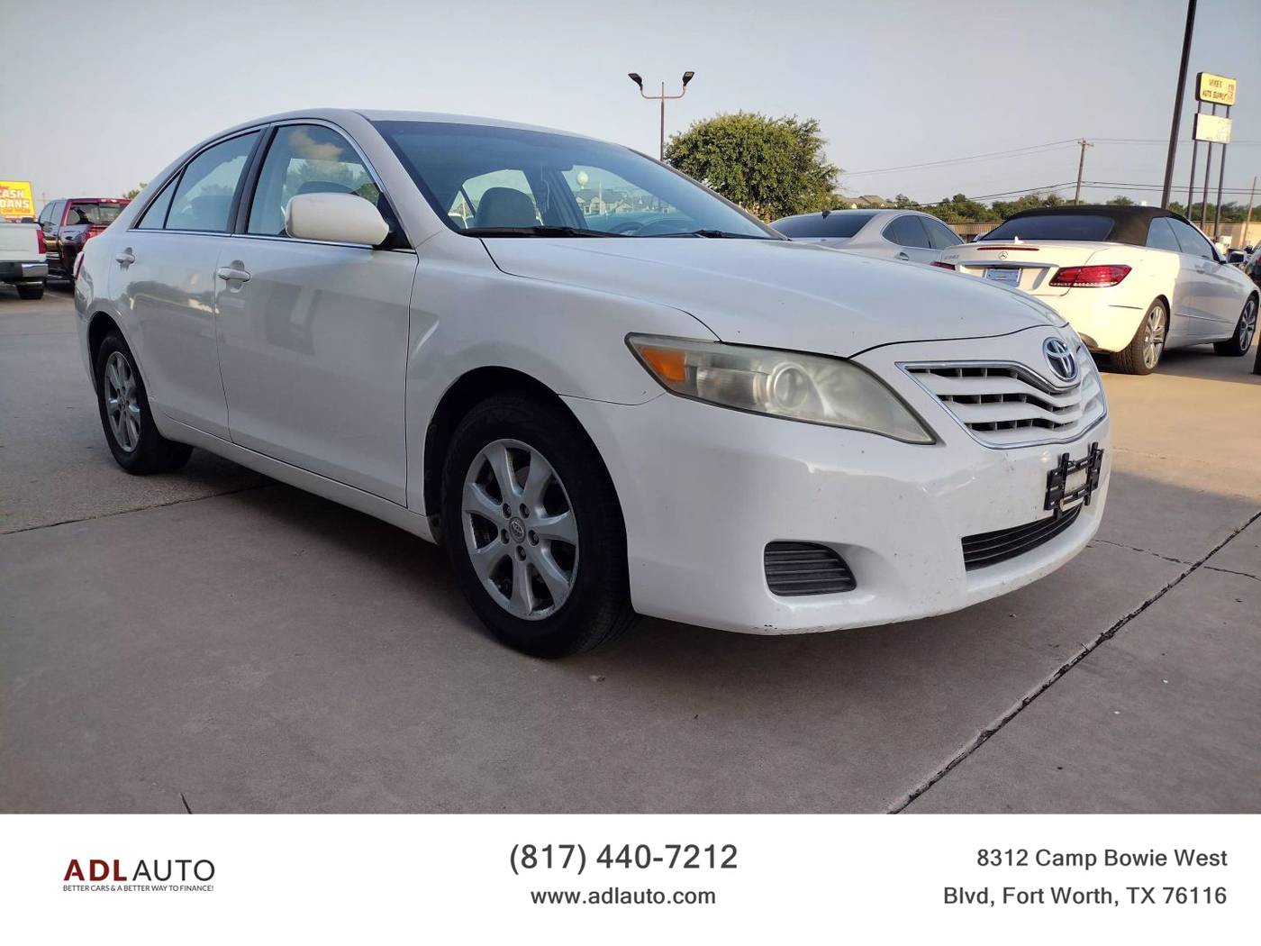 2011 Toyota Camry LE — Sedan — 47,000 mi — Fort Worth, TX