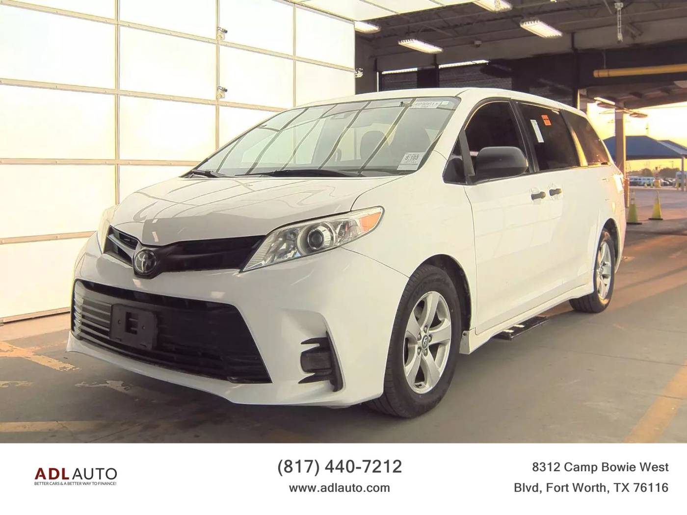 2020 Toyota Sienna L — Minivan — 167,341 mi — Fort Worth, TX