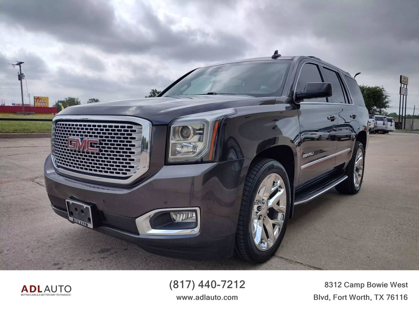 2017 GMC Yukon Denali — SUV — 138,400 mi — Fort Worth, TX