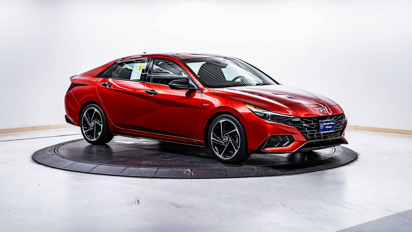 2021 Hyundai Elantra N Line — Sedan — 33,576 mi — Somerville, MA