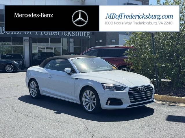 2018 Audi A5 Premium Plus — Convertible — 39,078 mi — Fredericksburg, VA