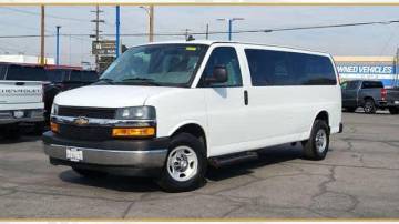 Used chevrolet express passenger van clearance