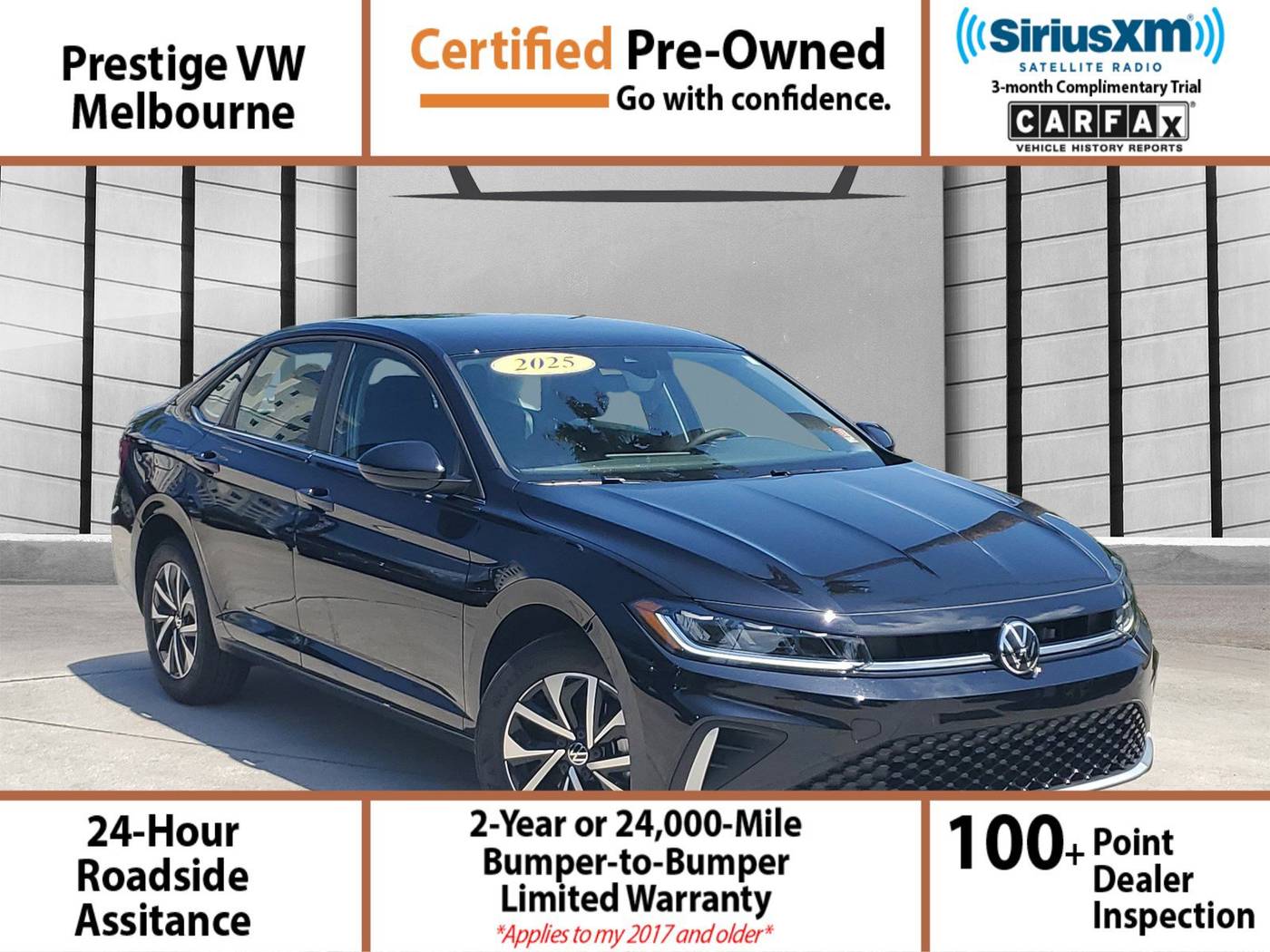 2025 Volkswagen Jetta S — Sedan — 10,172 mi — Melbourne, FL